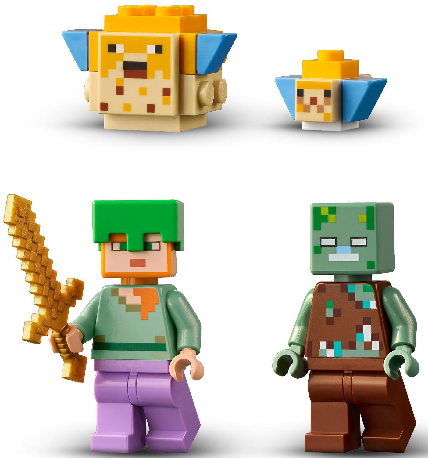 LEGO® Konstruktionsspielsteine »Das Korallenriff (21164), LEGO® Minecraft«, (92 St.)