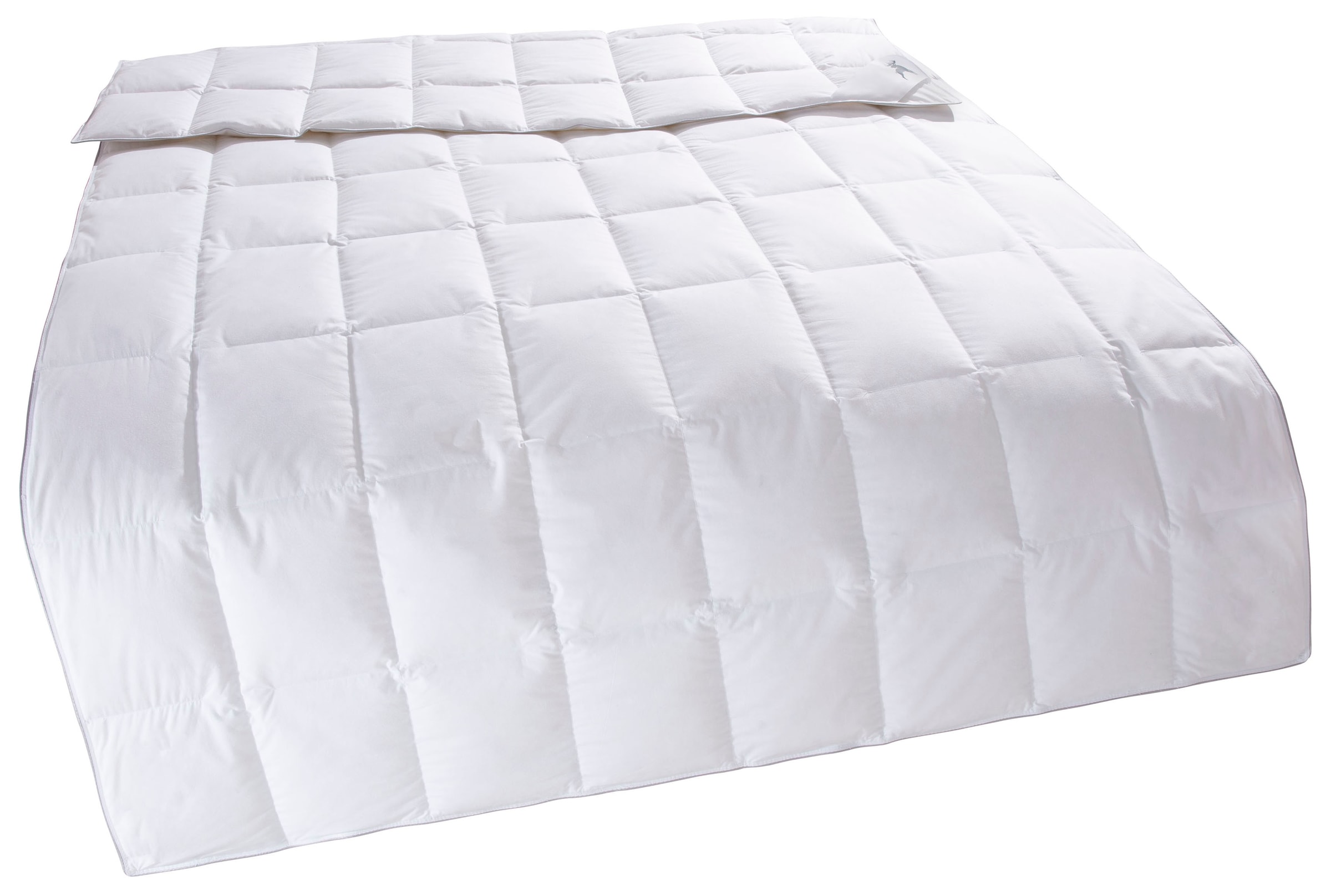 OTTO home Daunenbettdecke + Kopfkissen »Lodiken, Bettdecke 135x200 cm, 155x220 cm, Decke Made in Germany« Set mit Kissen 40x80 cm, 80x80 cm, Frühling, Sommer, Herbst,  Winter