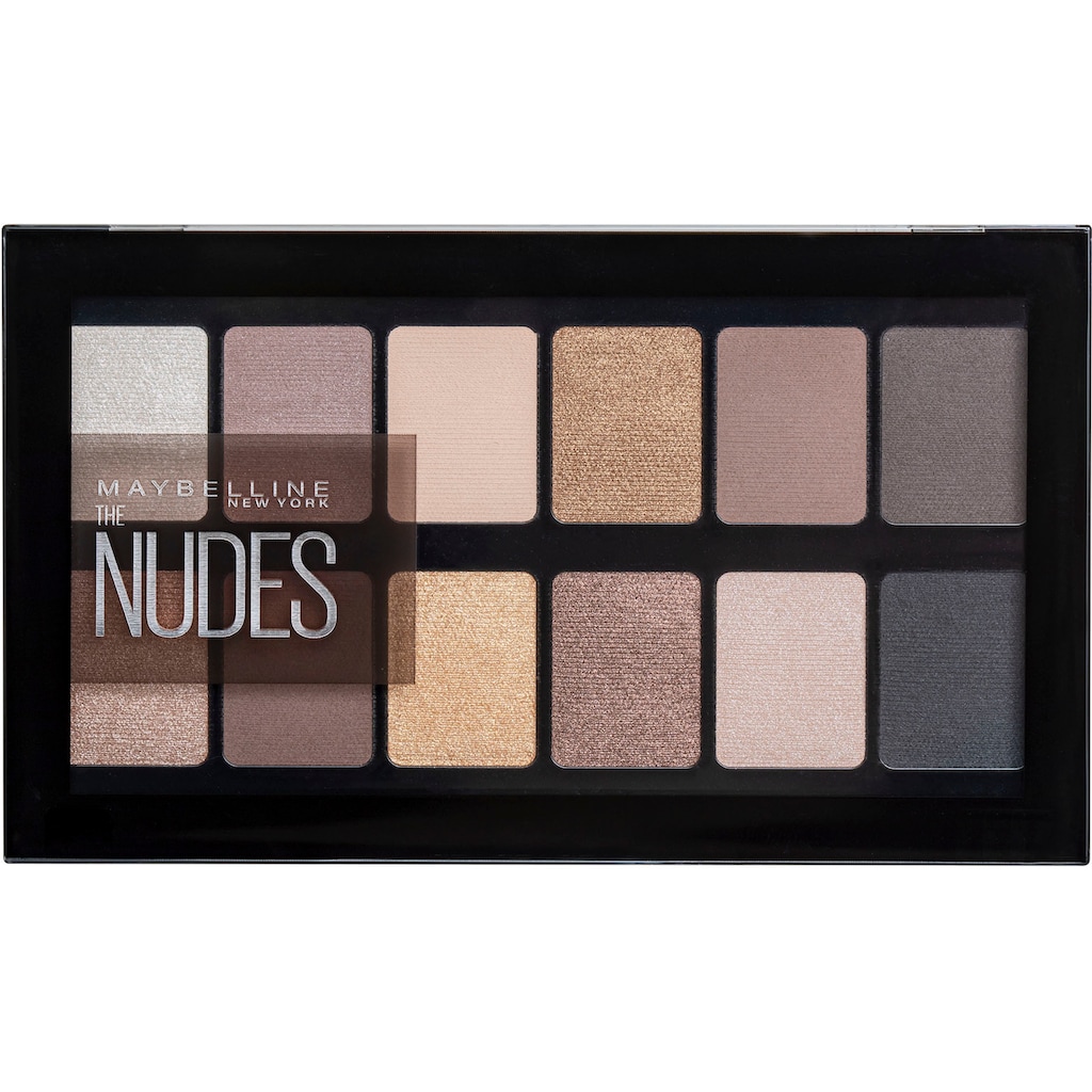 MAYBELLINE NEW YORK Lidschatten-Palette »The Nudes«