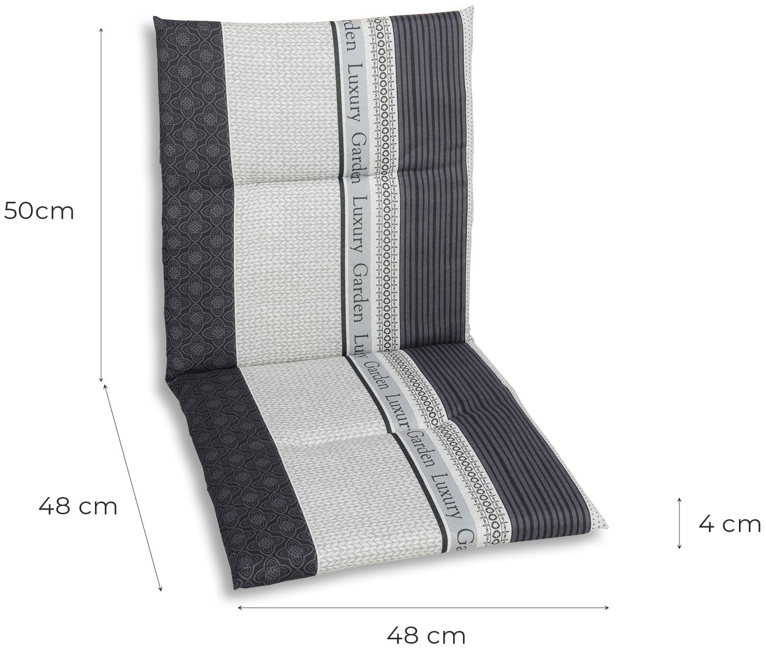 GO-DE Sesselauflage »Amalfi«, 108x48 cm online kaufen
