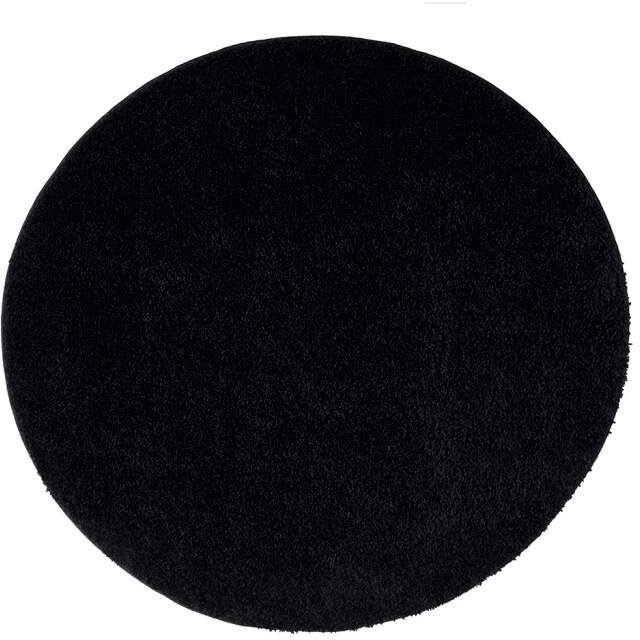 Carpet City Hochflor-Teppich »City Shaggy«, rund, 30 mm Höhe, Teppich Langflor, Uni, Shaggy, flauschig-weich