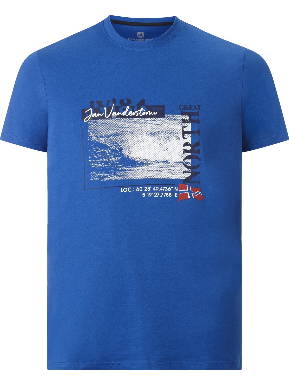 Jan Vanderstorm Rundhalsshirt »T-Shirt PITTER«