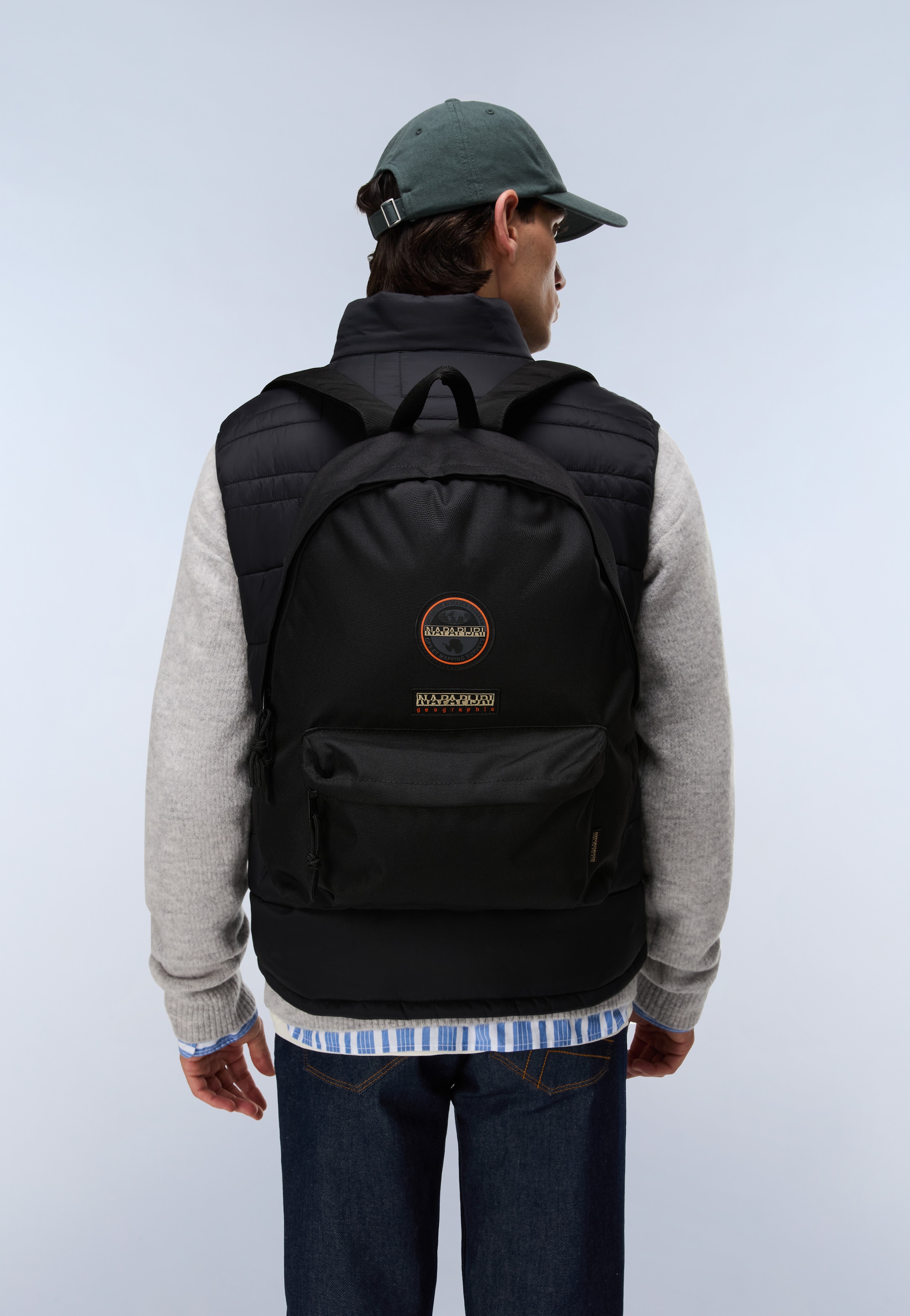 Napapijri Rucksack »VOYAGE 3 BLACK 041« aus Polyester, leichtes Gewicht