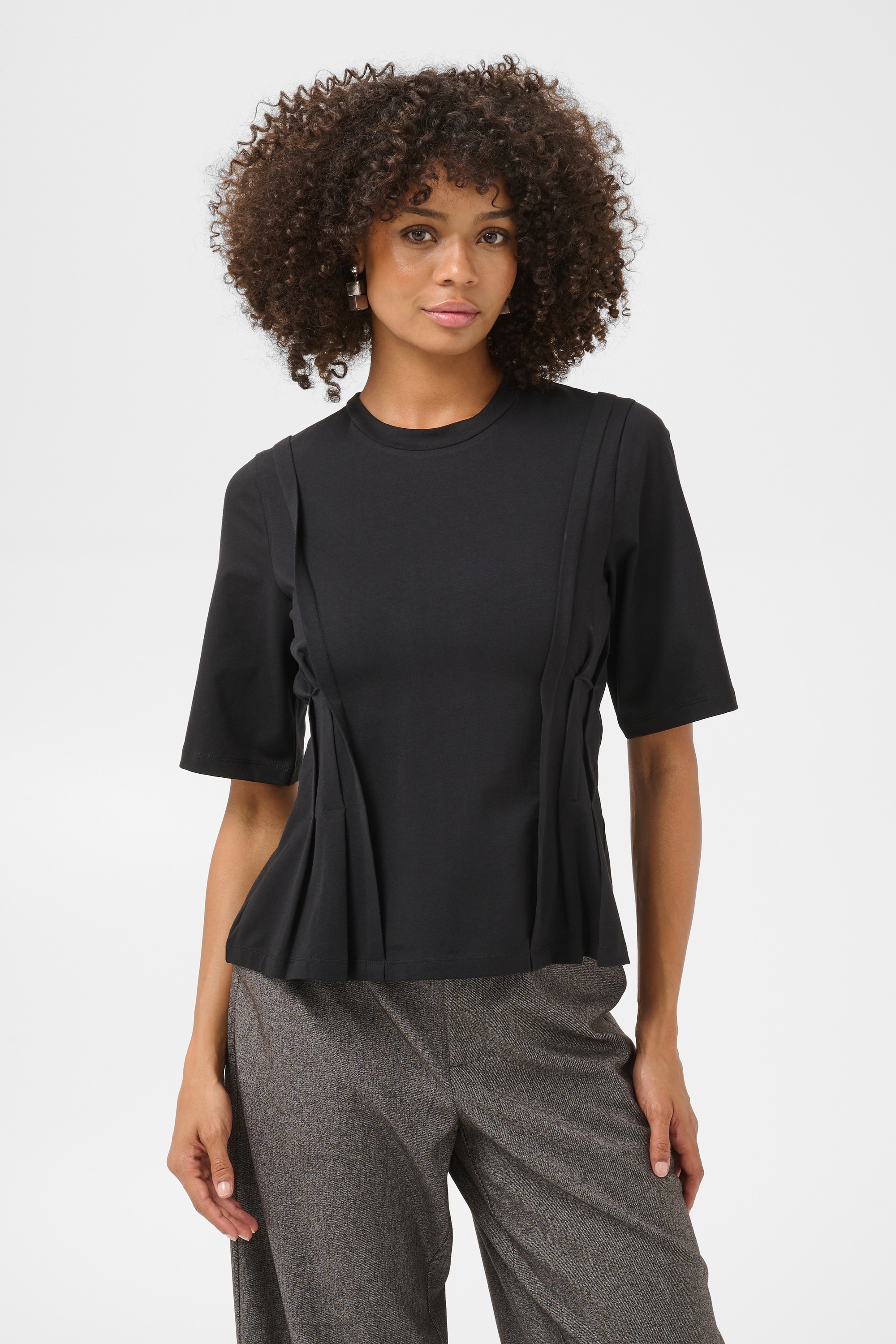 Culture Blusentop »Culture DK T-Shirt kurzarm CUDEEJAY«