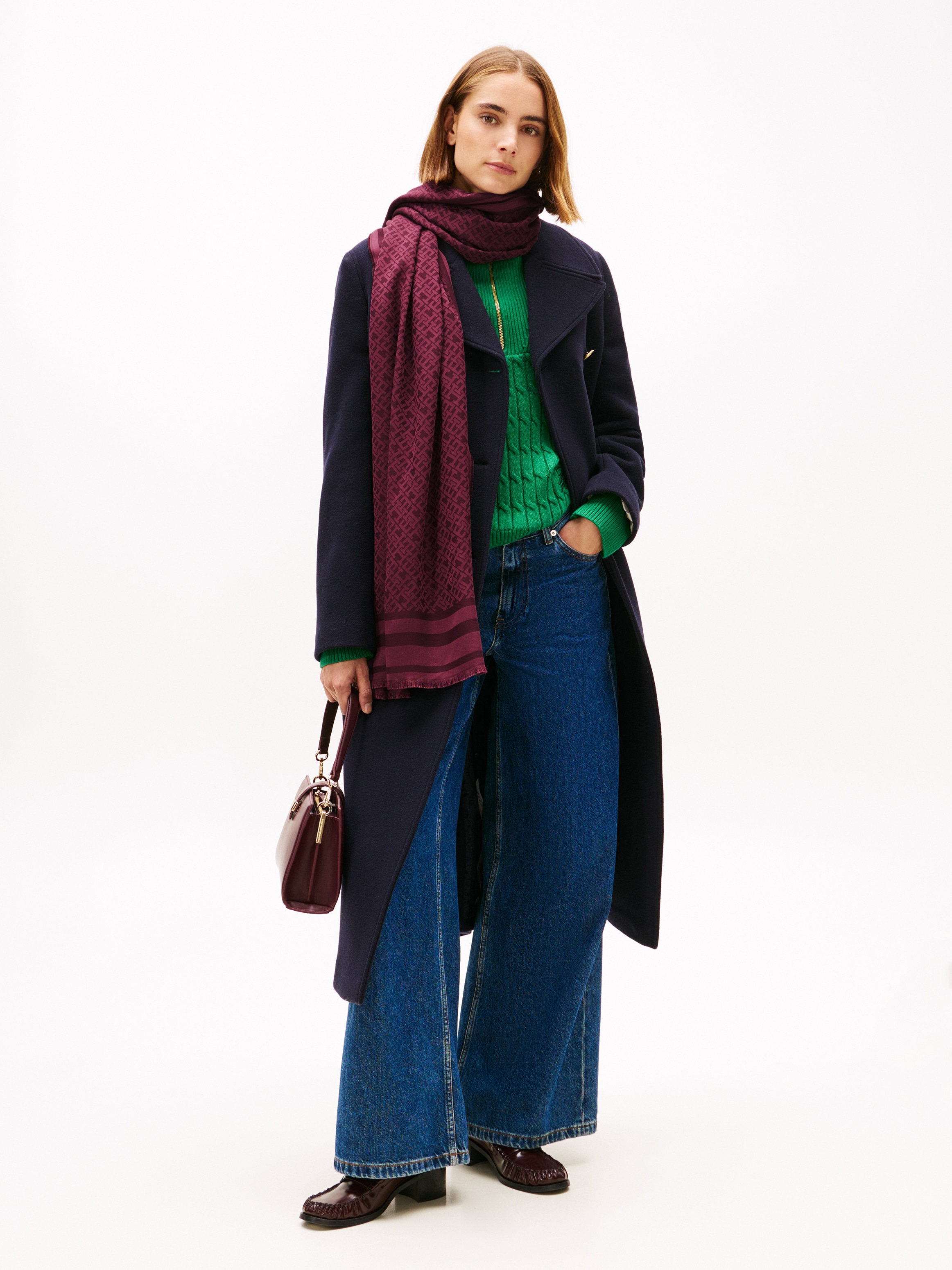 Tommy Hilfiger Modeschal »TH MONOGRAM«