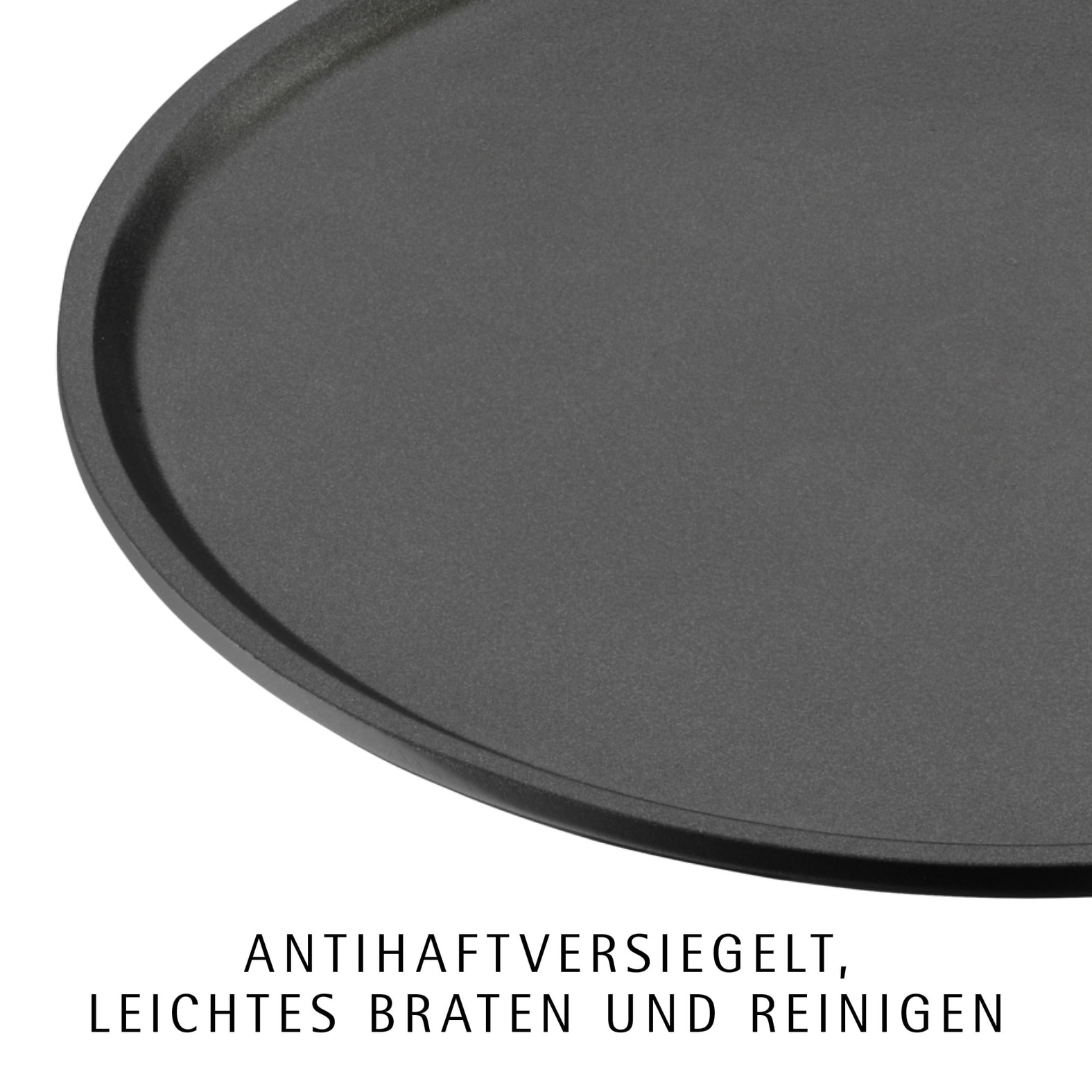 WMF Crêpepfanne »Devil, 27 cm, Crepe Pfanne Induktion, PermaDur Antihaftversiegelung« Aluminiumguss mit Teigverteiler und Wender, für alle Herdarten geeignet