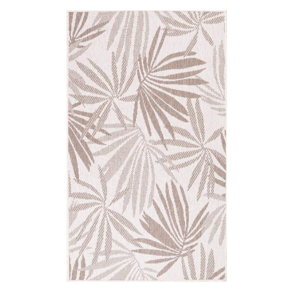 Carpet City Outdoorteppich »DUO RUG 5771« rechteckig 5 mm Höhe Wendeteppich Wetterfest In- & Outdoor, Balkon, Terrasse, Wohnzimmer
