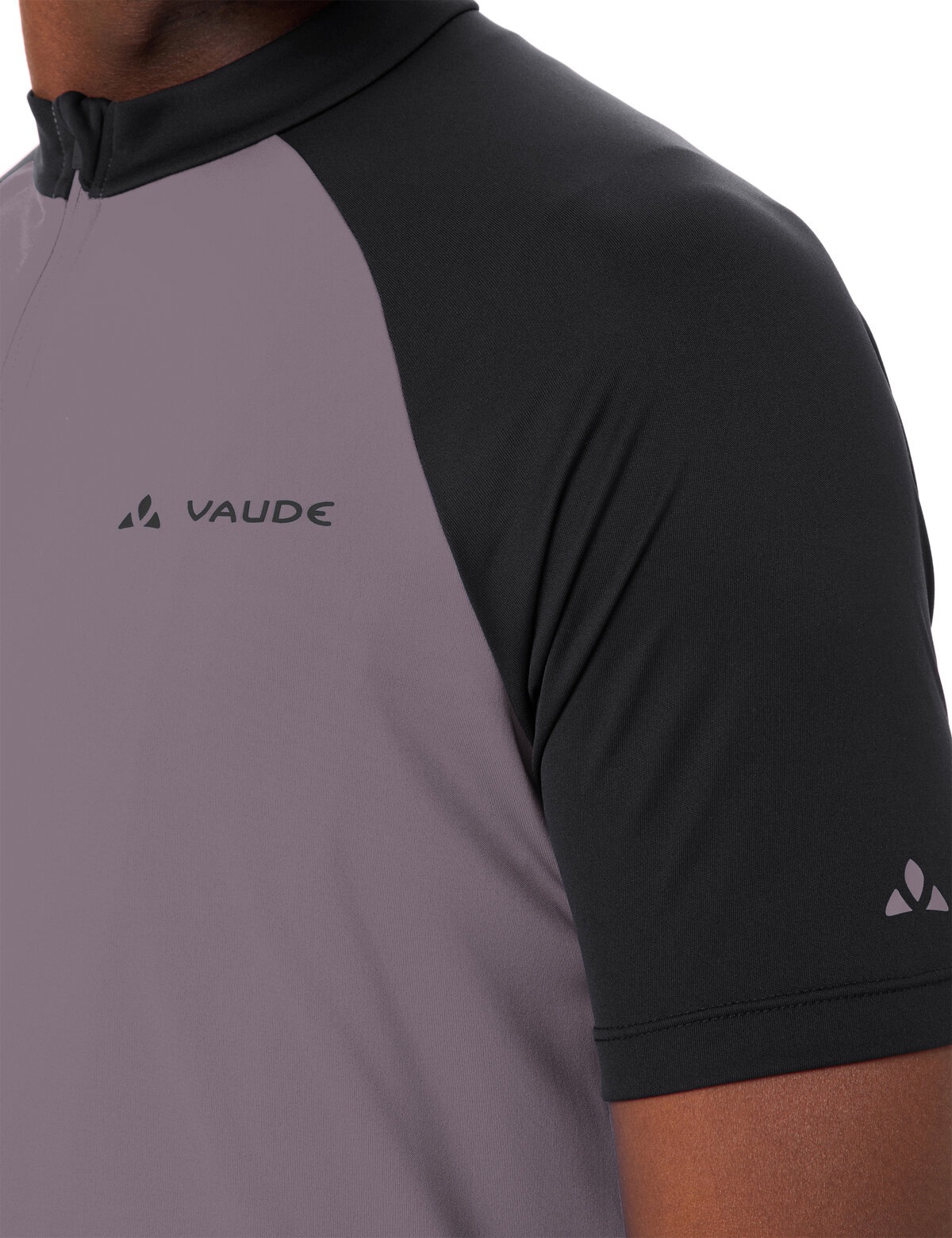 VAUDE Radtrikot »Men's Matera FZ Tricot II« für Radsport, mit drei offenen Rückentaschen, mit kurzen Ärmeln