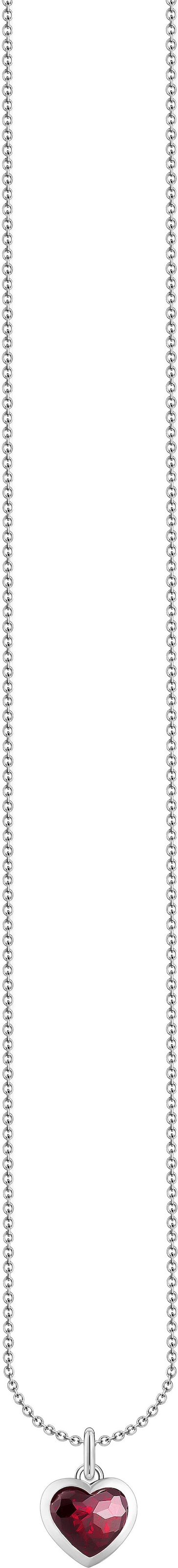 THOMAS SABO Kette mit Anhänger »Herz-Anhänger, KE2268-051-10-L45V, KE2268-414-10-L45V«, mit...