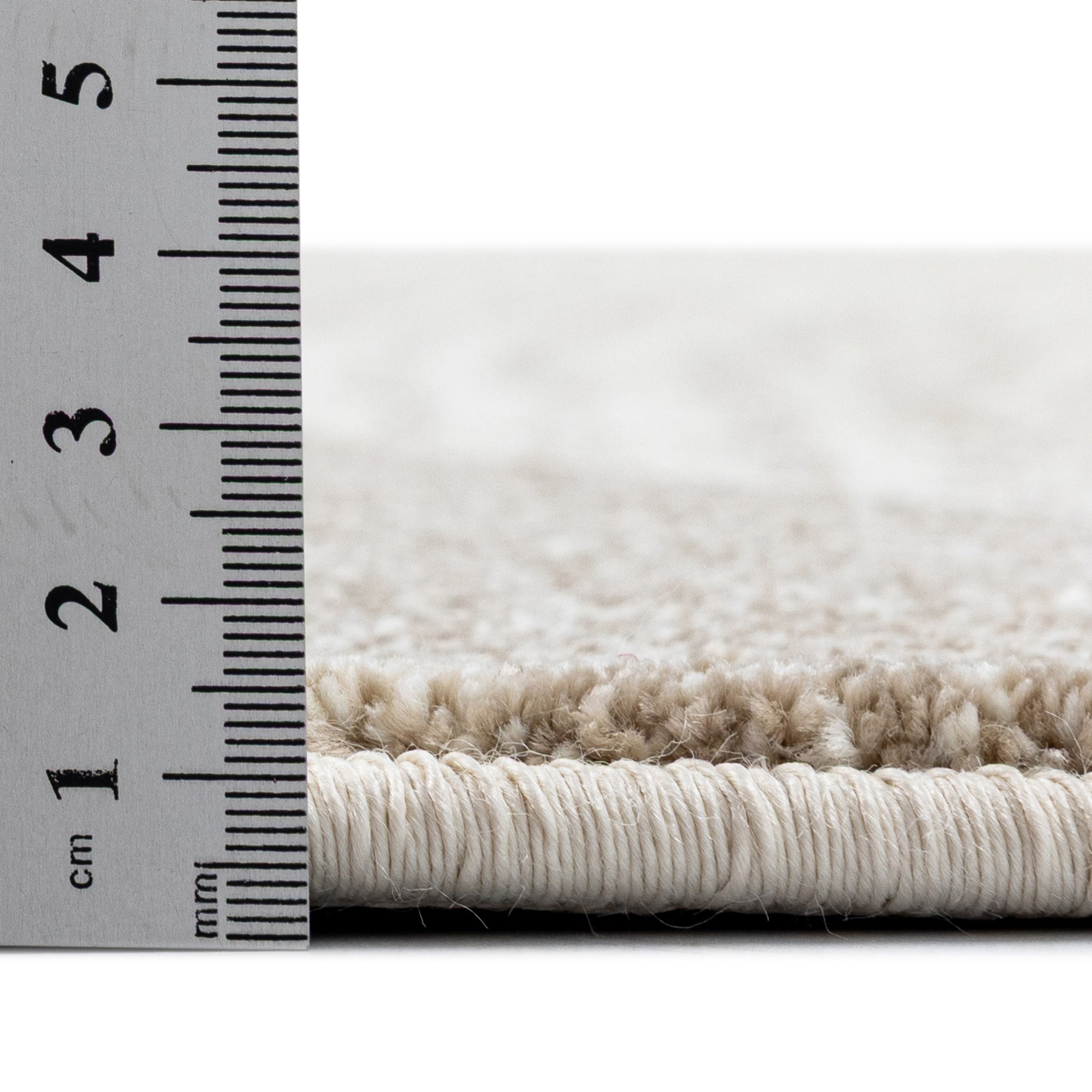 Sansibar Teppich »Heide SA-038« rechteckig 10 mm Höhe modernes Design, Motiv: gekreuzte Säbel, Wohnzimmer