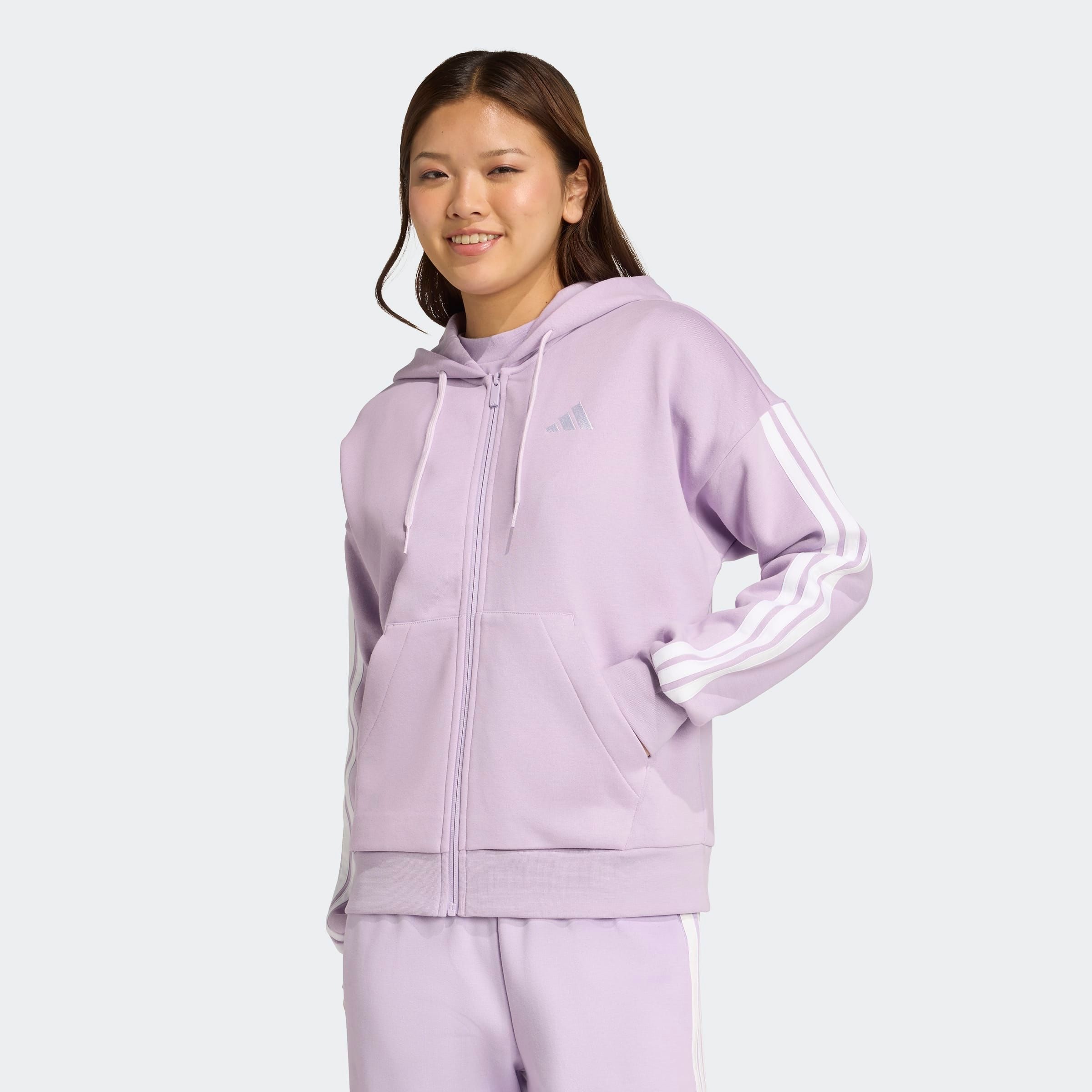 adidas Sportswear Kapuzensweatshirt »W 3S FL FZ HD«
