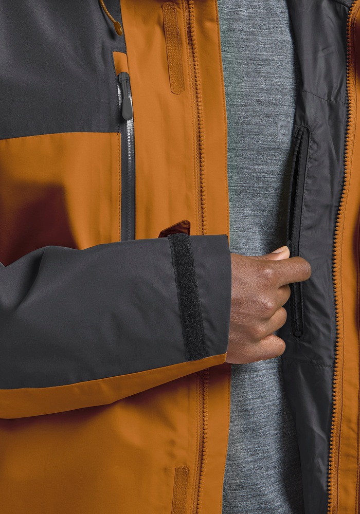 Jack Wolfskin Funktionsjacke »JASPER 2L JKT M« mit Kapuze Wasserdicht, atmungsaktiv, Übergangsjacke
