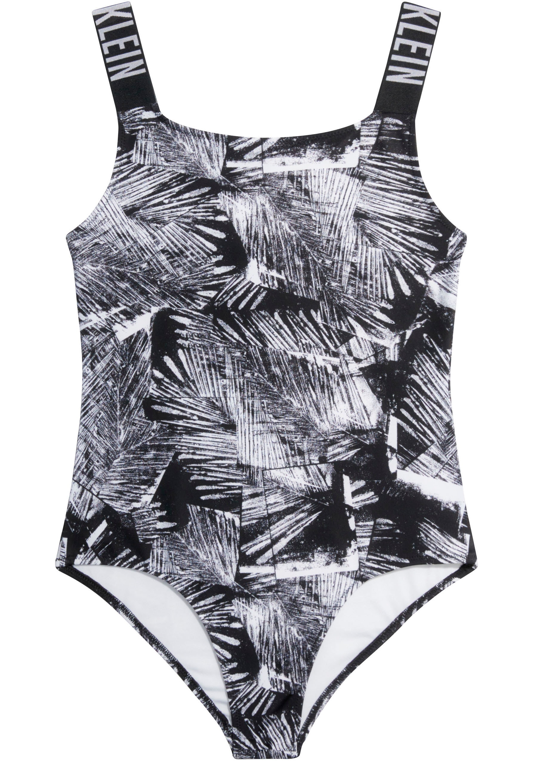 Calvin Klein Swimwear Badeanzug »SWIMSUIT-PRINT«, in gemusteter Optik