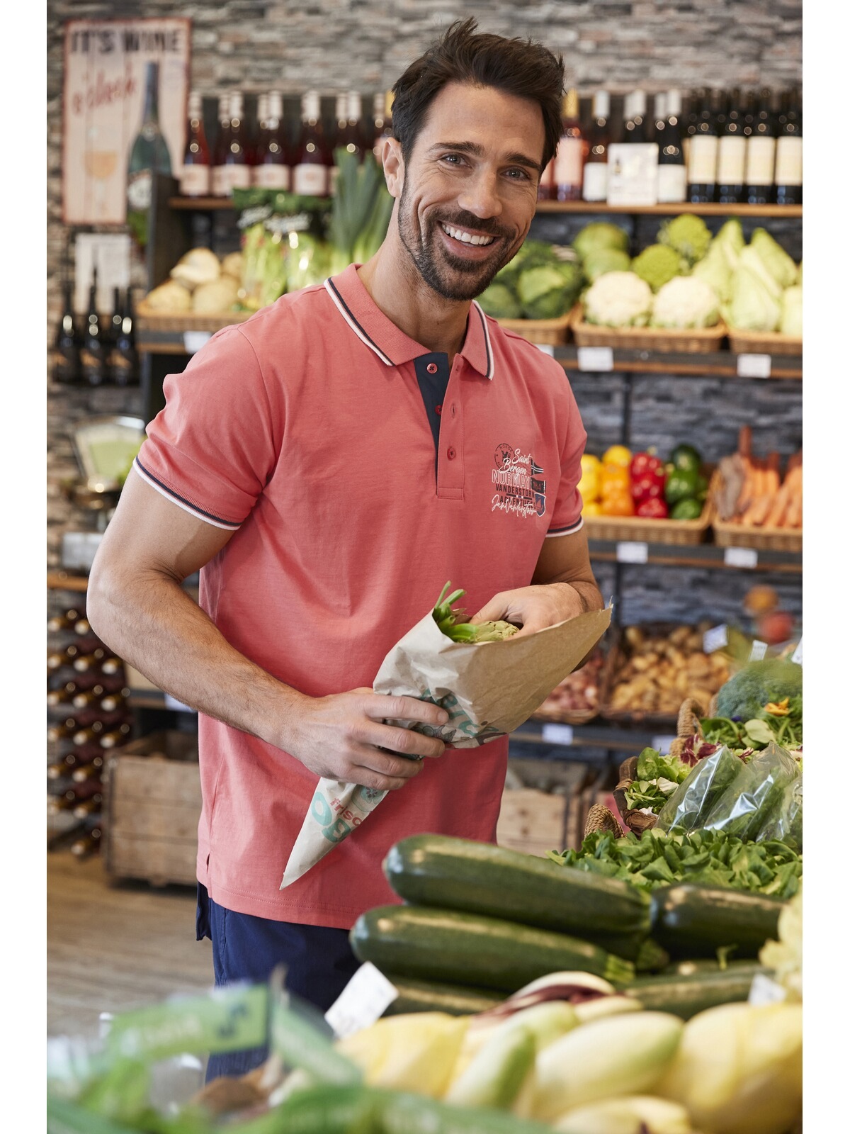 Jan Vanderstorm Poloshirt »Poloshirt STEIVAN«