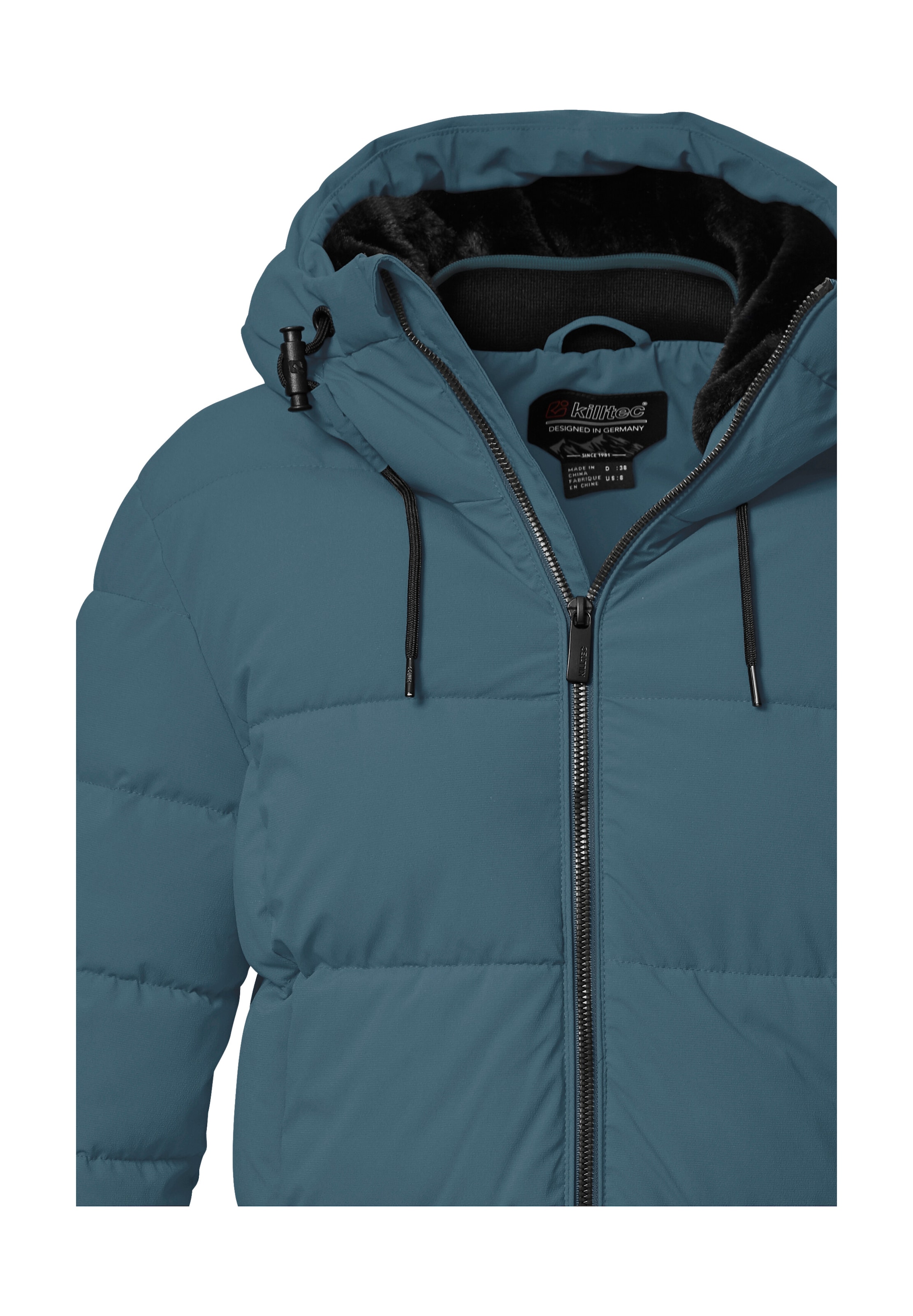 Killtec Steppmantel »KOW 56 WMN QLTD CT« Winddichter, wasserabweisender Wintermantel mit regulierbarer Kapuze