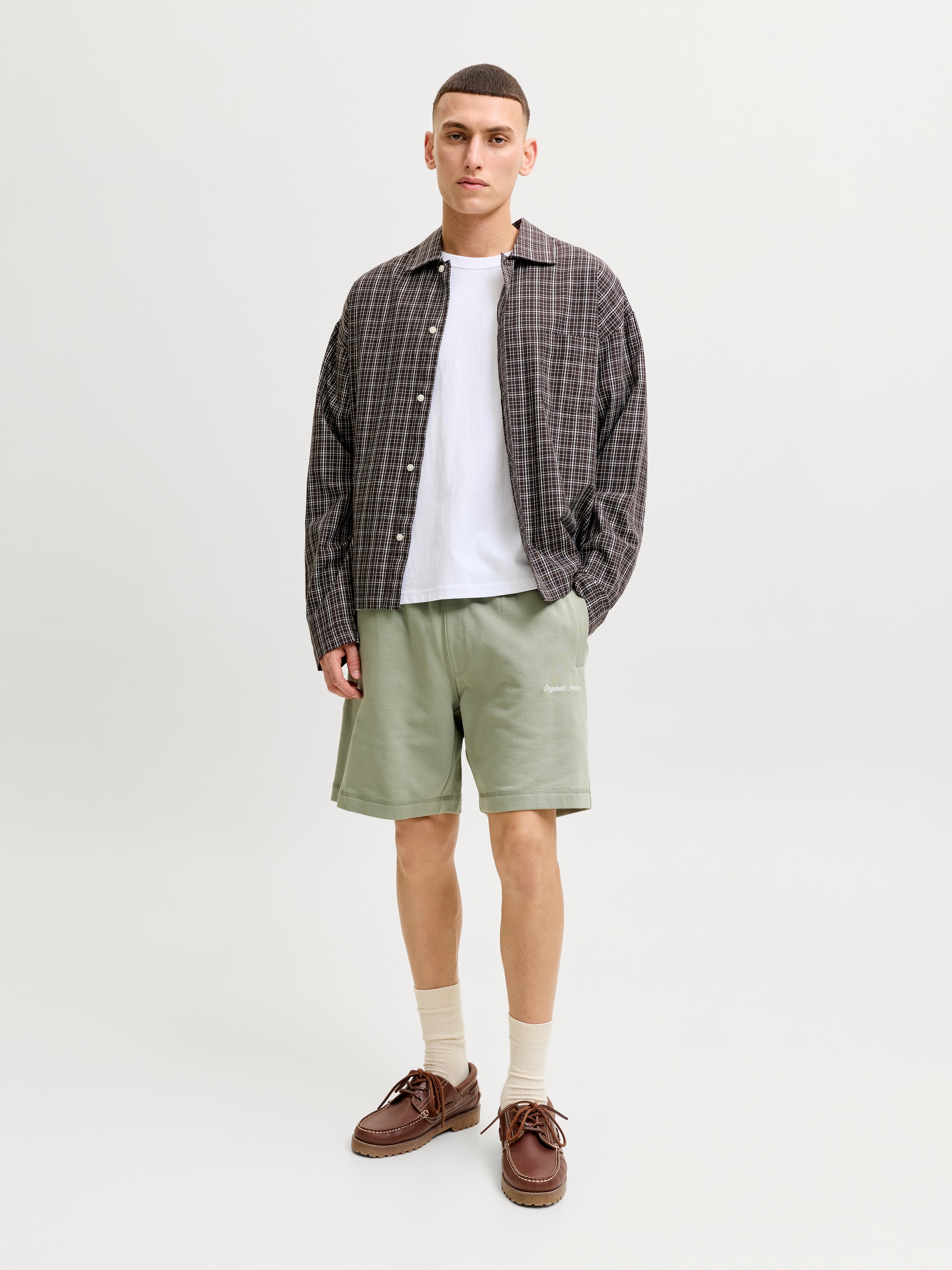 Jack & Jones Sweatshorts »JPSTKARL NORREBRO SWEAT SHORTS REG SN«  Baumwollmischung, relaxed fit