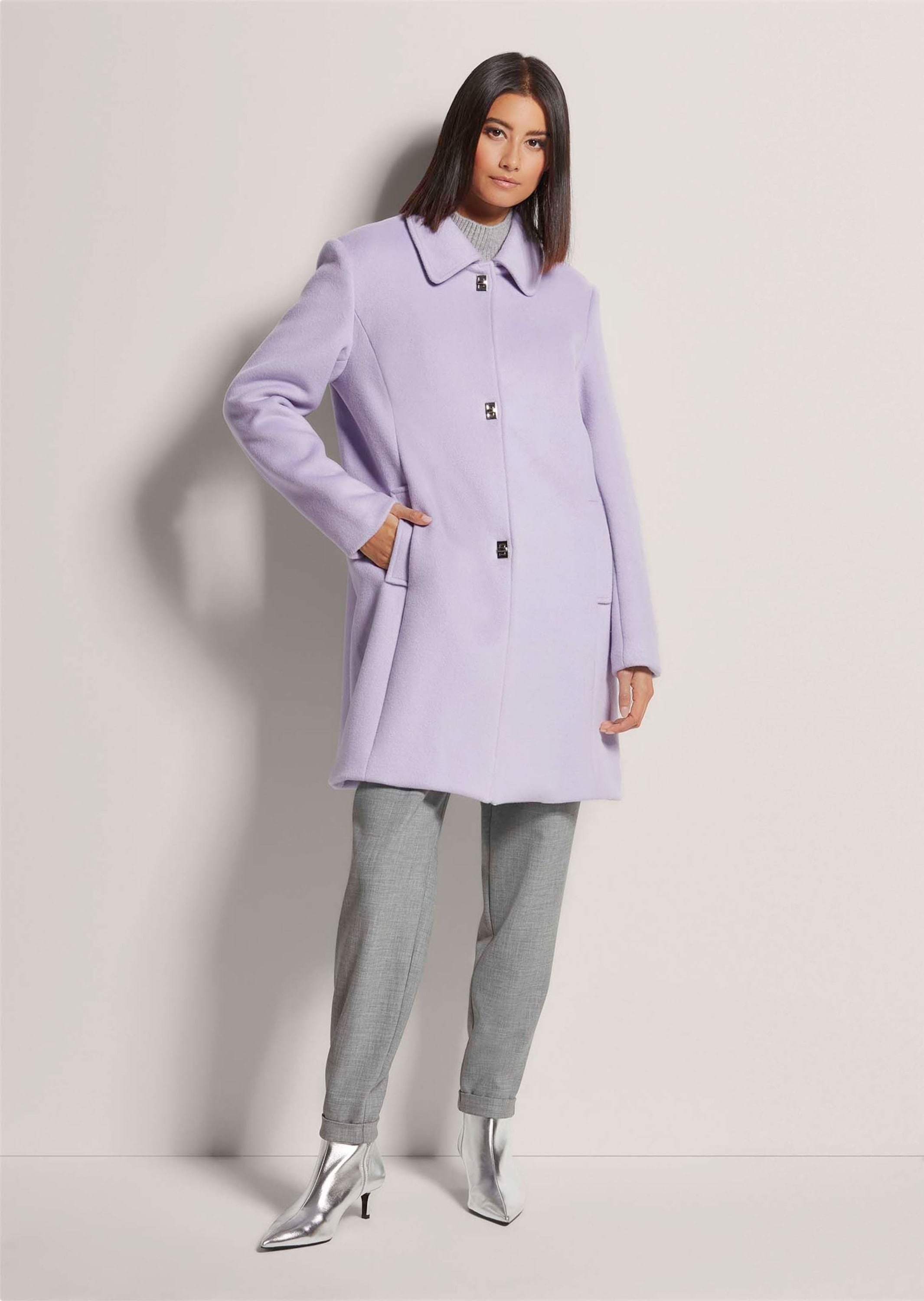 MADELEINE Langmantel »Mantel Langer Wollmantel«