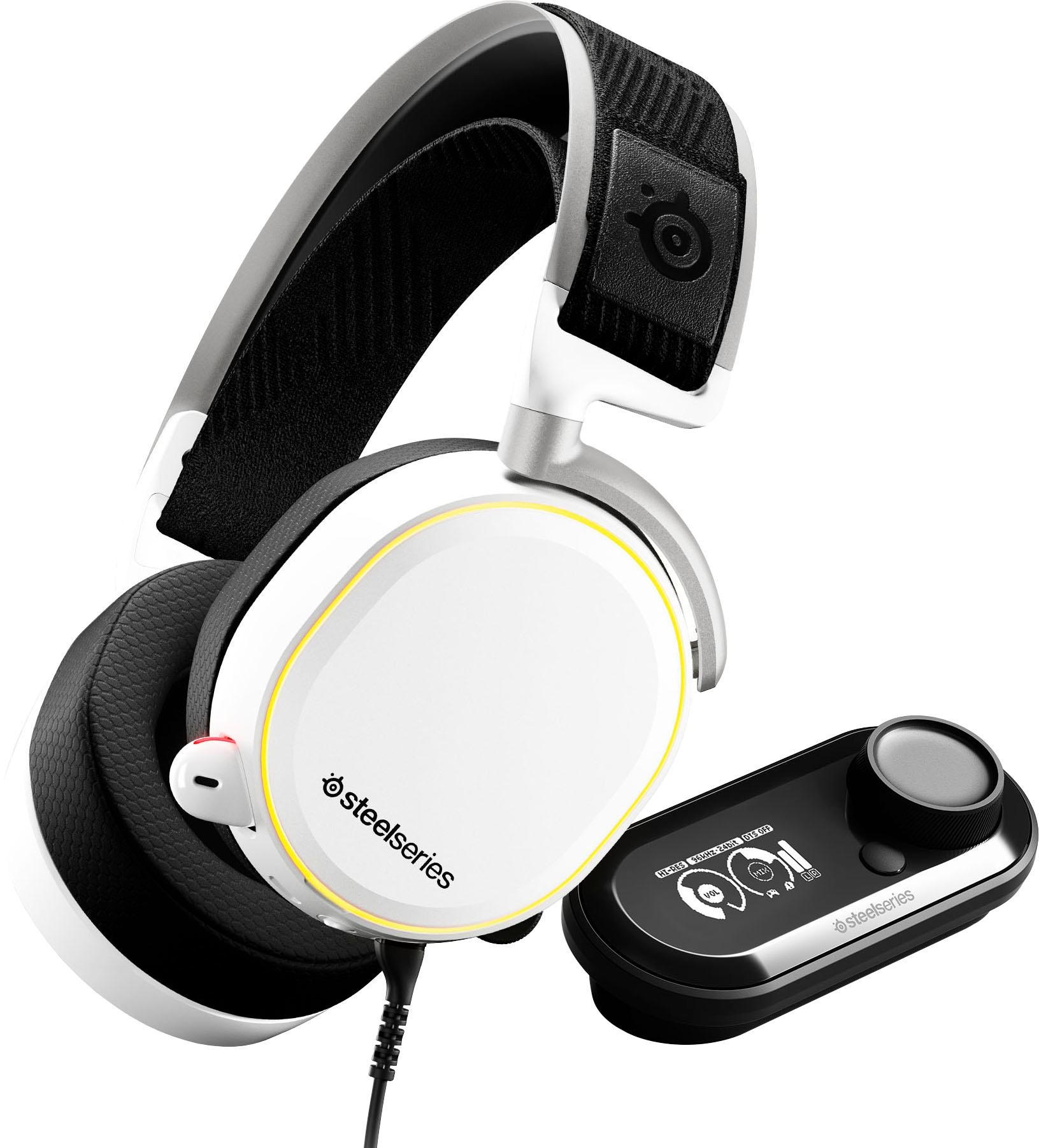 | XXL Jahre »Arctis SteelSeries Gaming-Headset Pro White«, GameDAC Cancelling Hi-Res-Noise- Garantie ➥ UNIVERSAL + 3