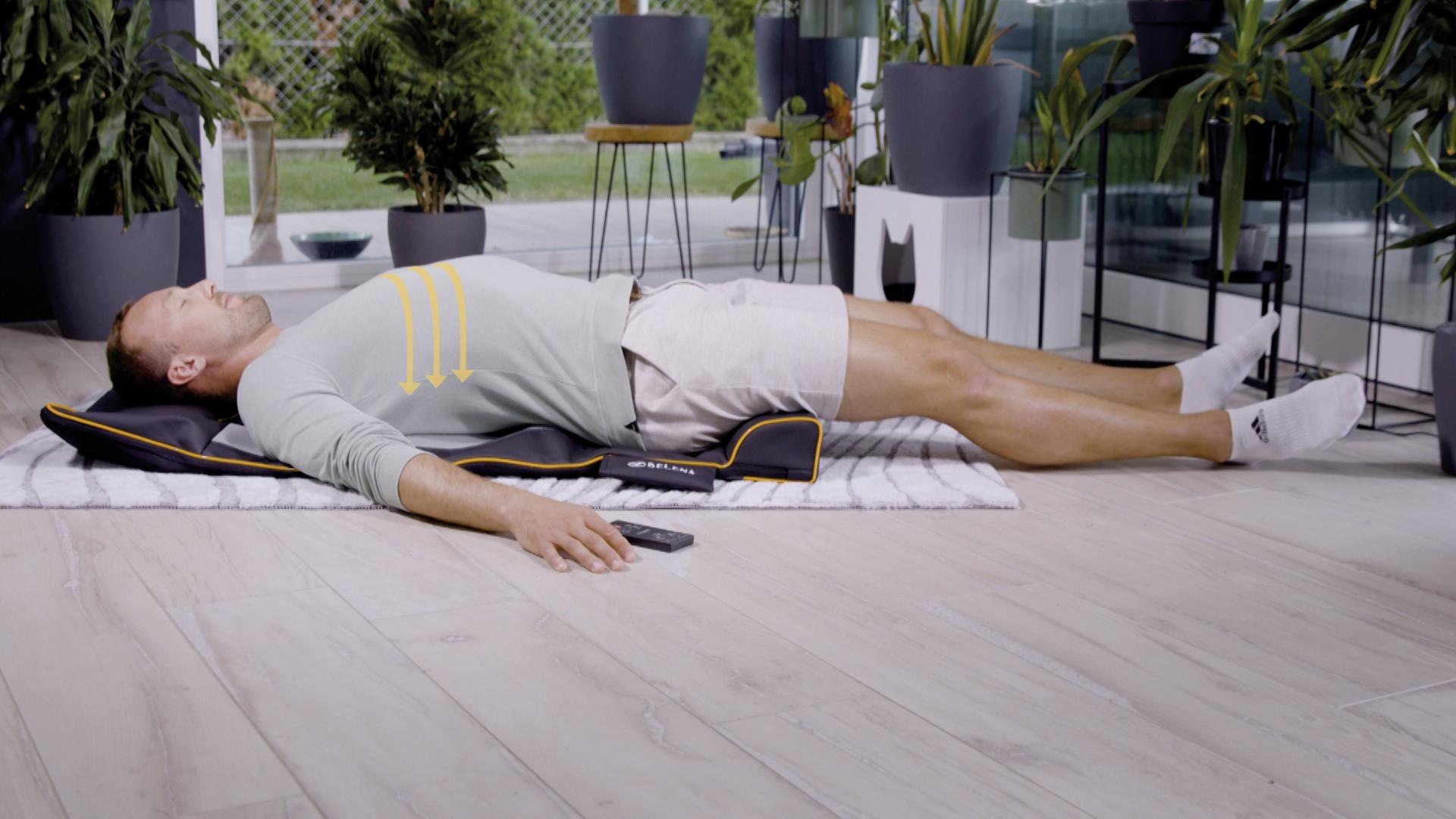 MediaShop Massagematte »Belena AirStretch«, Komfortabel & individuell dank 3 Intensitätsstufen