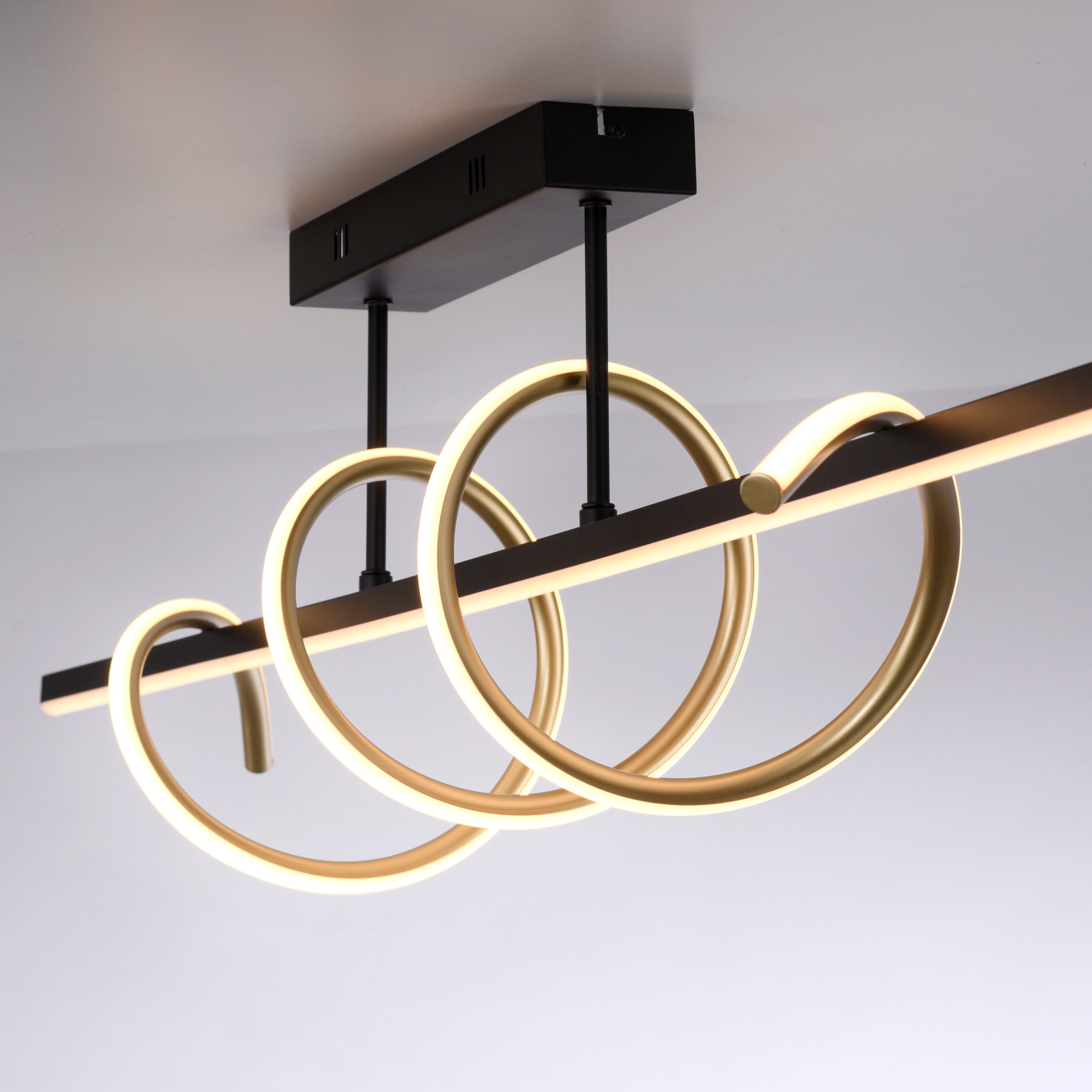 JUST LIGHT Deckenleuchte »EMANDA« LED-Board 1 Stk. Warmweiß LED, dimmbar, Switchmo