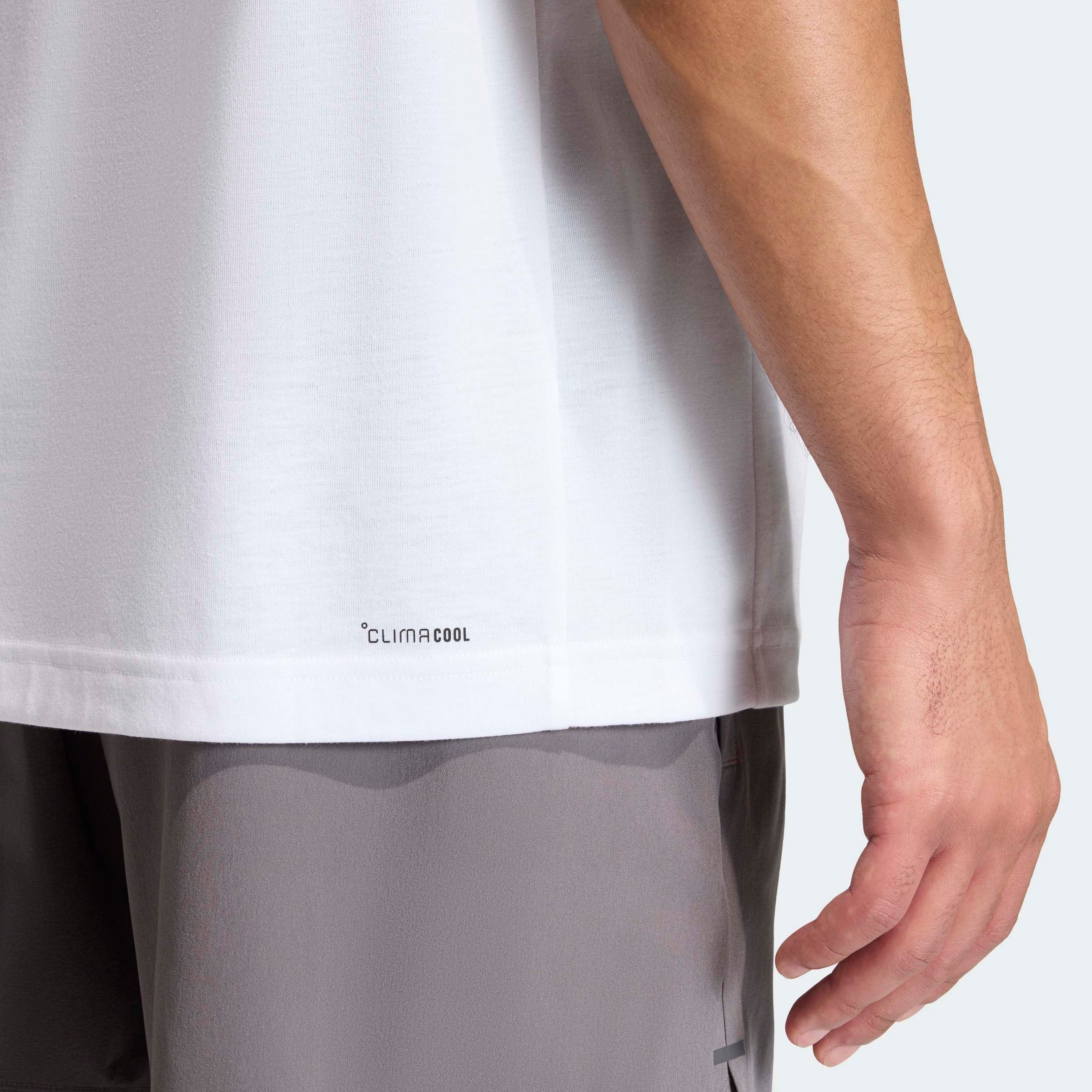 adidas Performance Tanktop »WORKOUT ESSENTIALS FEELREADY ÄRMELLOSES« für Erwachsene, aus Polyester und Baumwolle