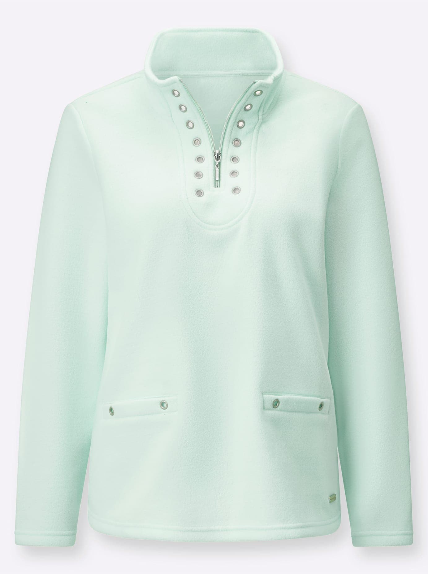Casual Looks Fleeceshirt »Fleece-Shirt«, (1 tlg.)
