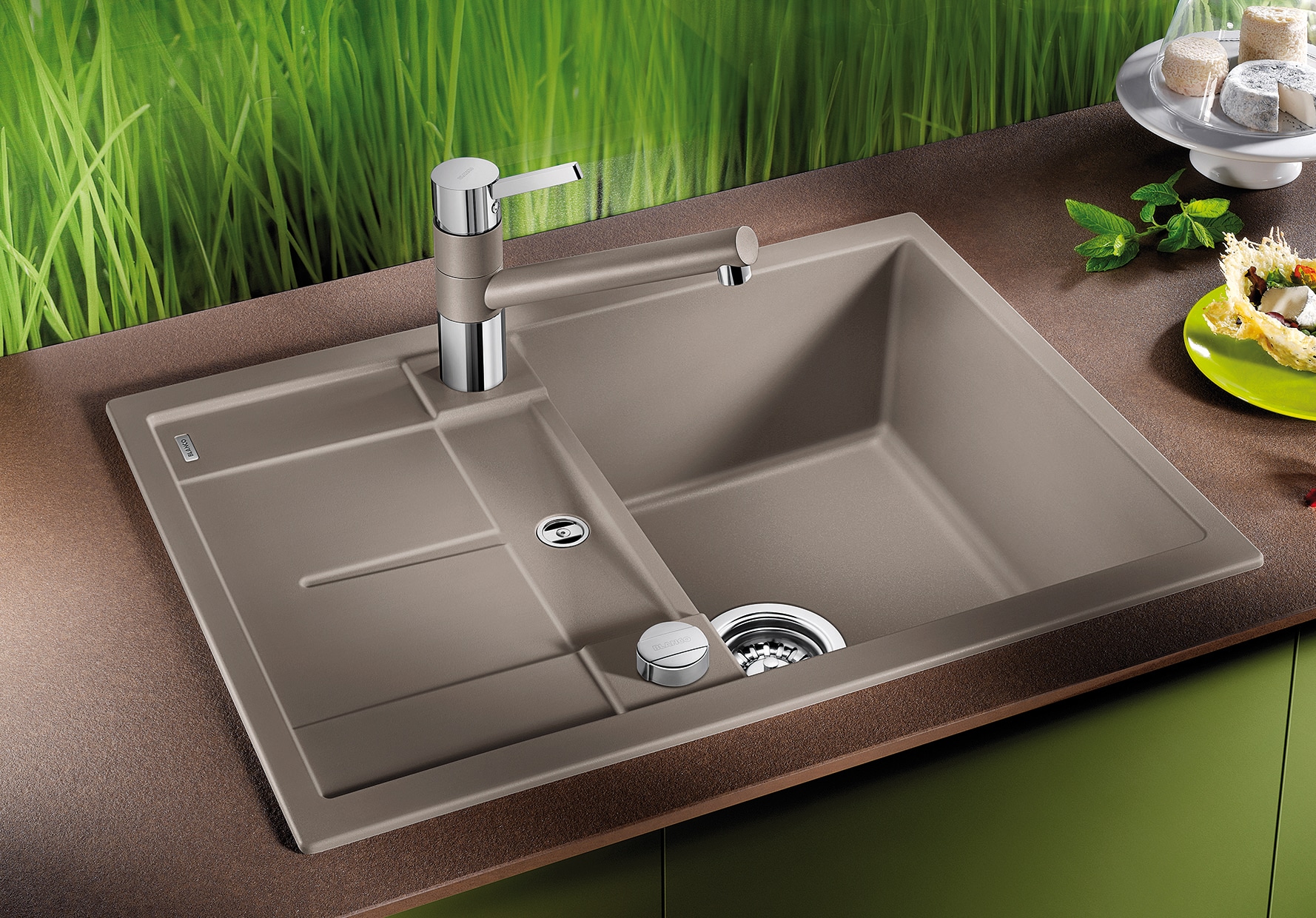 Blanco Granitspüle »METRA 45 S Compact«, aus SILGRANIT®