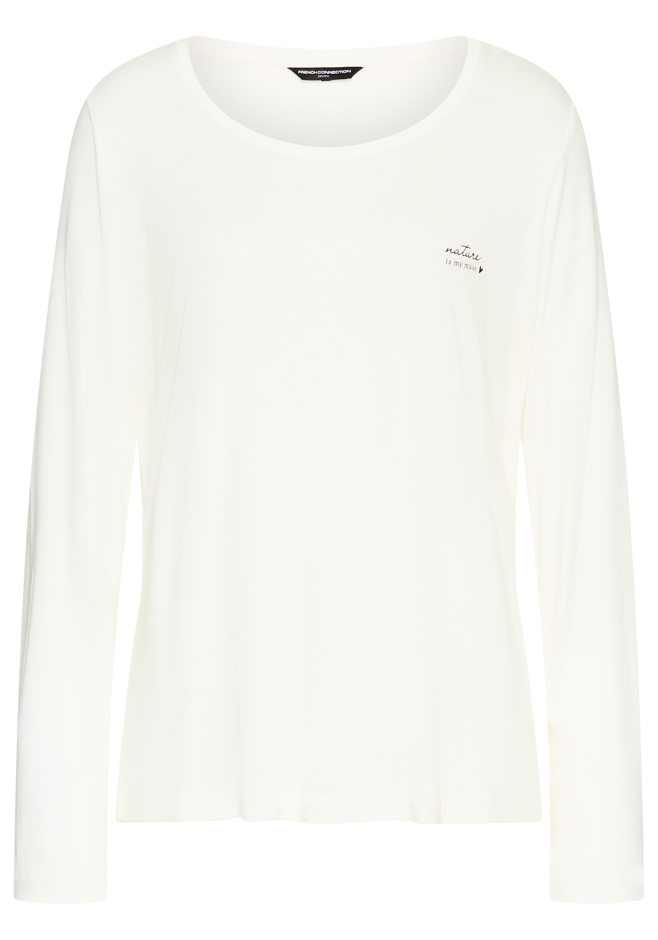 French Connection Pyjama 2 im zeitlosen Schwarz-Weiß-Look