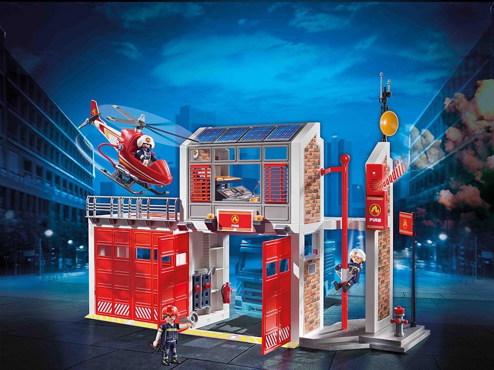 Playmobil® Konstruktions-Spielset »Große Feuerwache (9462), My Action Heroes«, Made in Germany