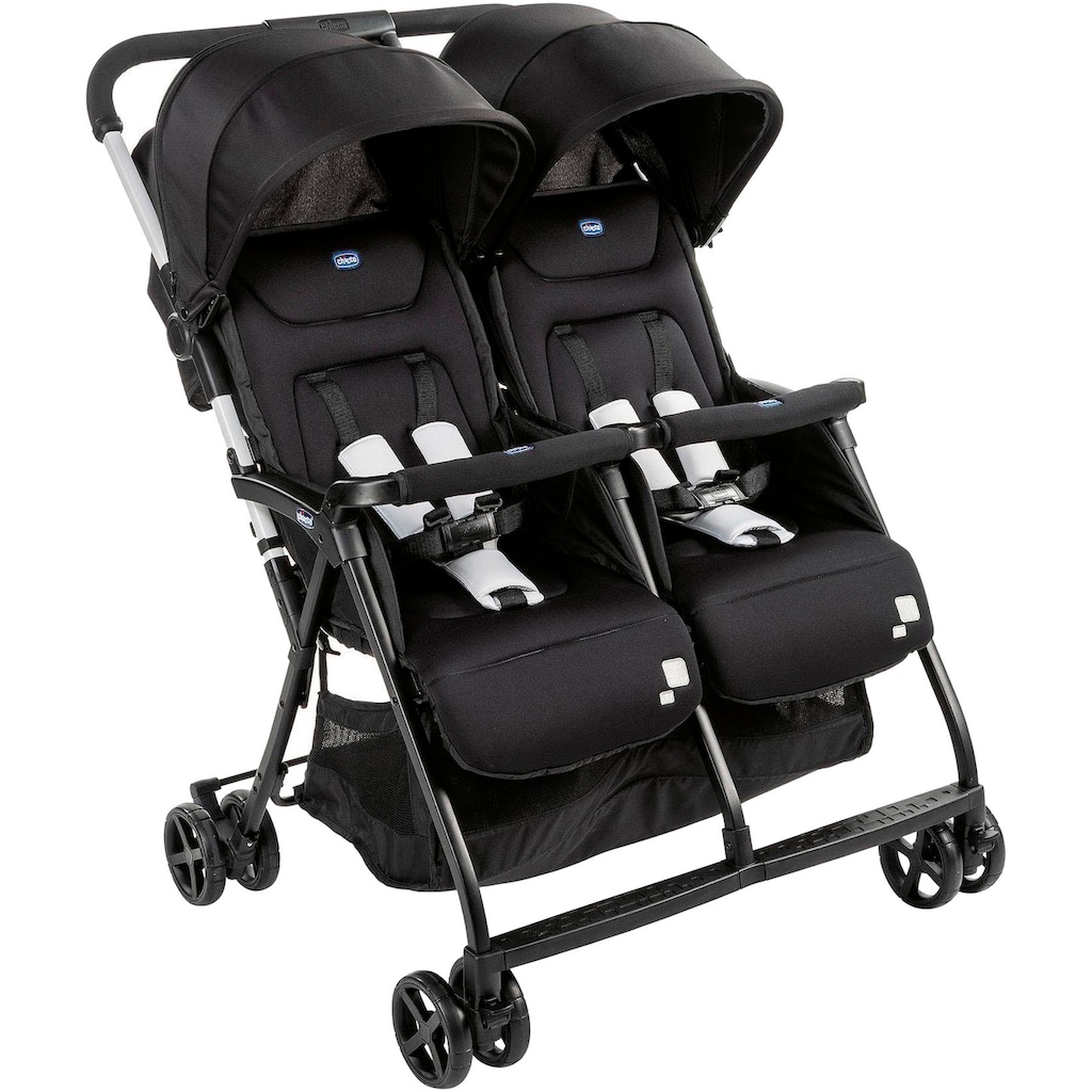 Chicco Zwillingsbuggy »OHlalà Twin, Black Night«, 15 kg