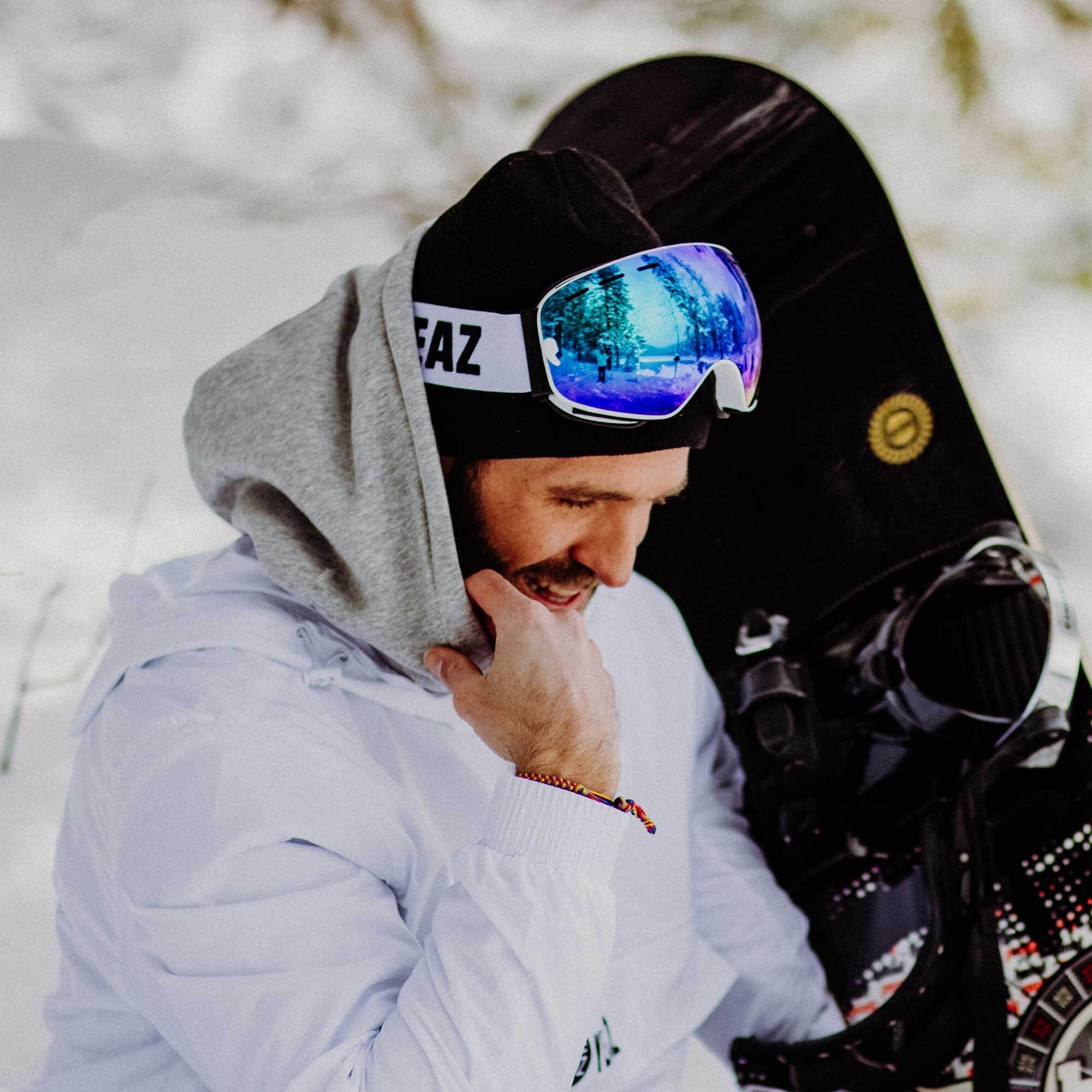 YEAZ Snowboardbrille »Ski- Snowboardbrille verspiegelt XTRM-SUMMIT«