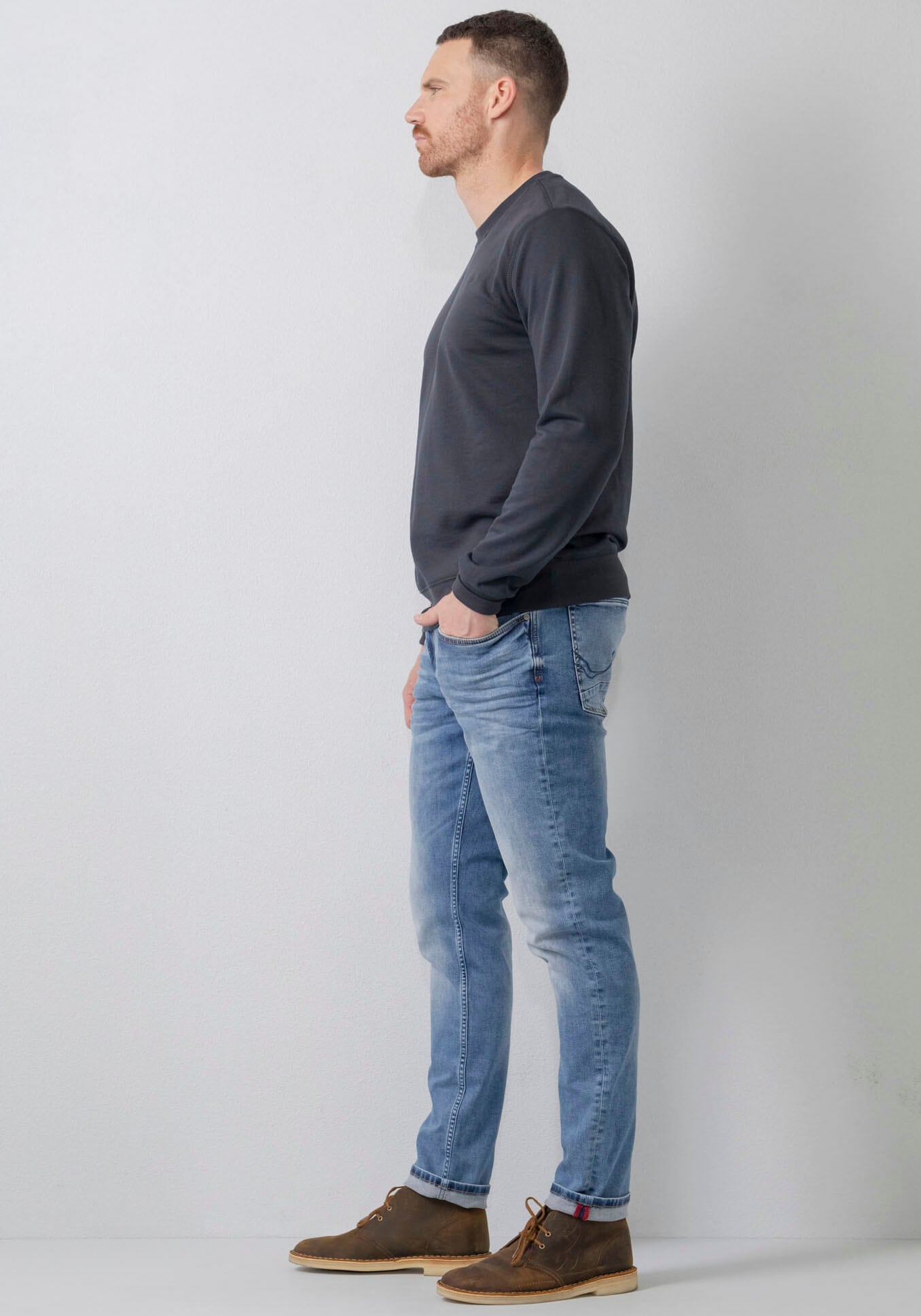 Petrol Industries Regular-fit-Jeans »RUSSEL« mit Fade-out Effekten
