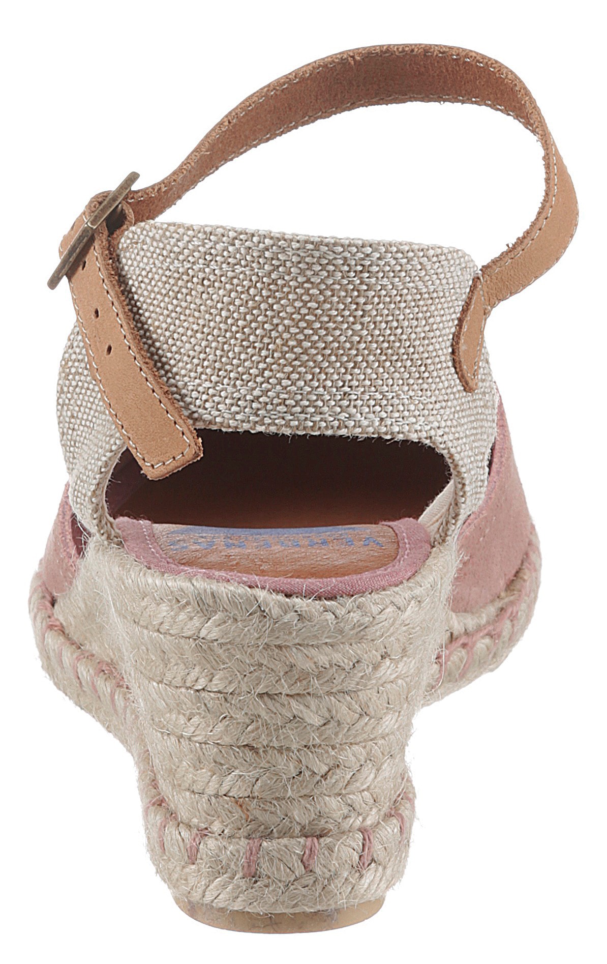 VERBENAS Sandalette »MALENA SERRAJE«, Sommerschuh, Riemchensandale, Urlaubschuh mit Keilabsatz