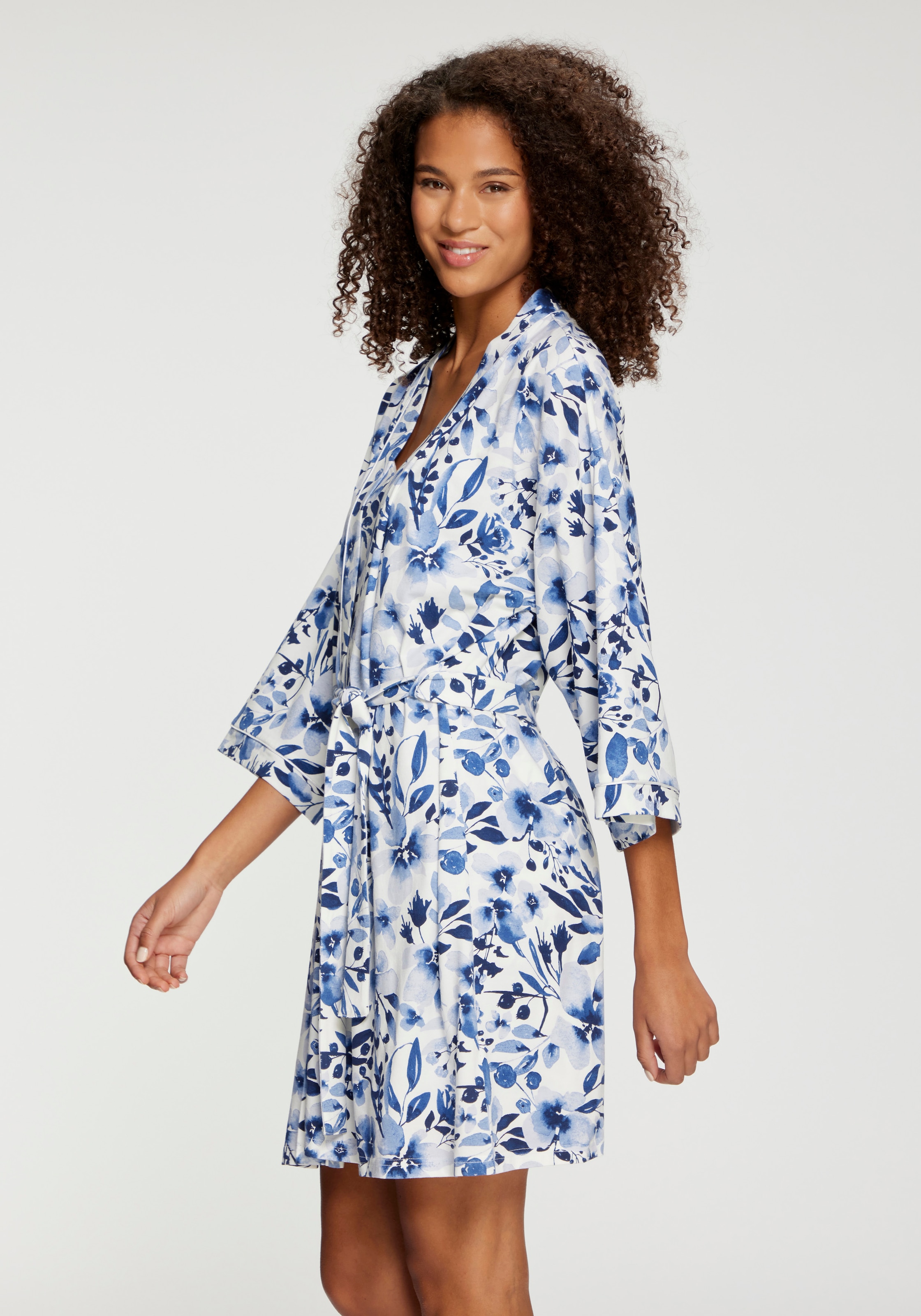 LASCANA Kimono Schöner Blumendruck