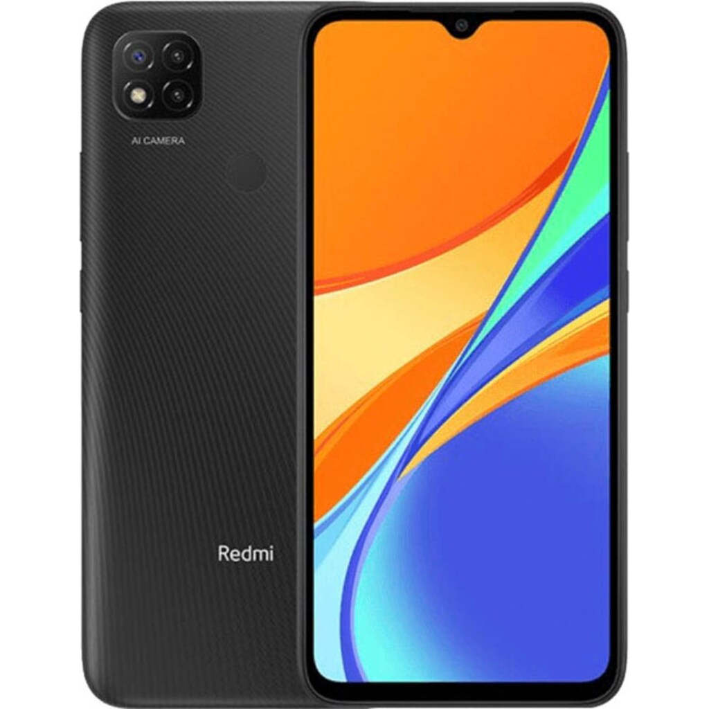 Xiaomi Smartphone »Redmi 9C 3GB+64GB«, Midnight Grey, 16,59 cm/6,53 Zoll, 64 GB Speicherplatz, 13 MP Kamera