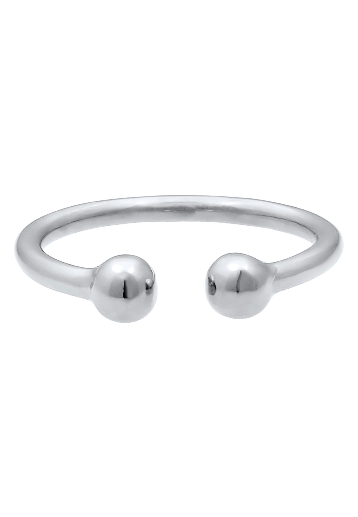 Elli Silberring »Ring Kugeln Minimal Offen Verstellbar 925 Sterling Silber«