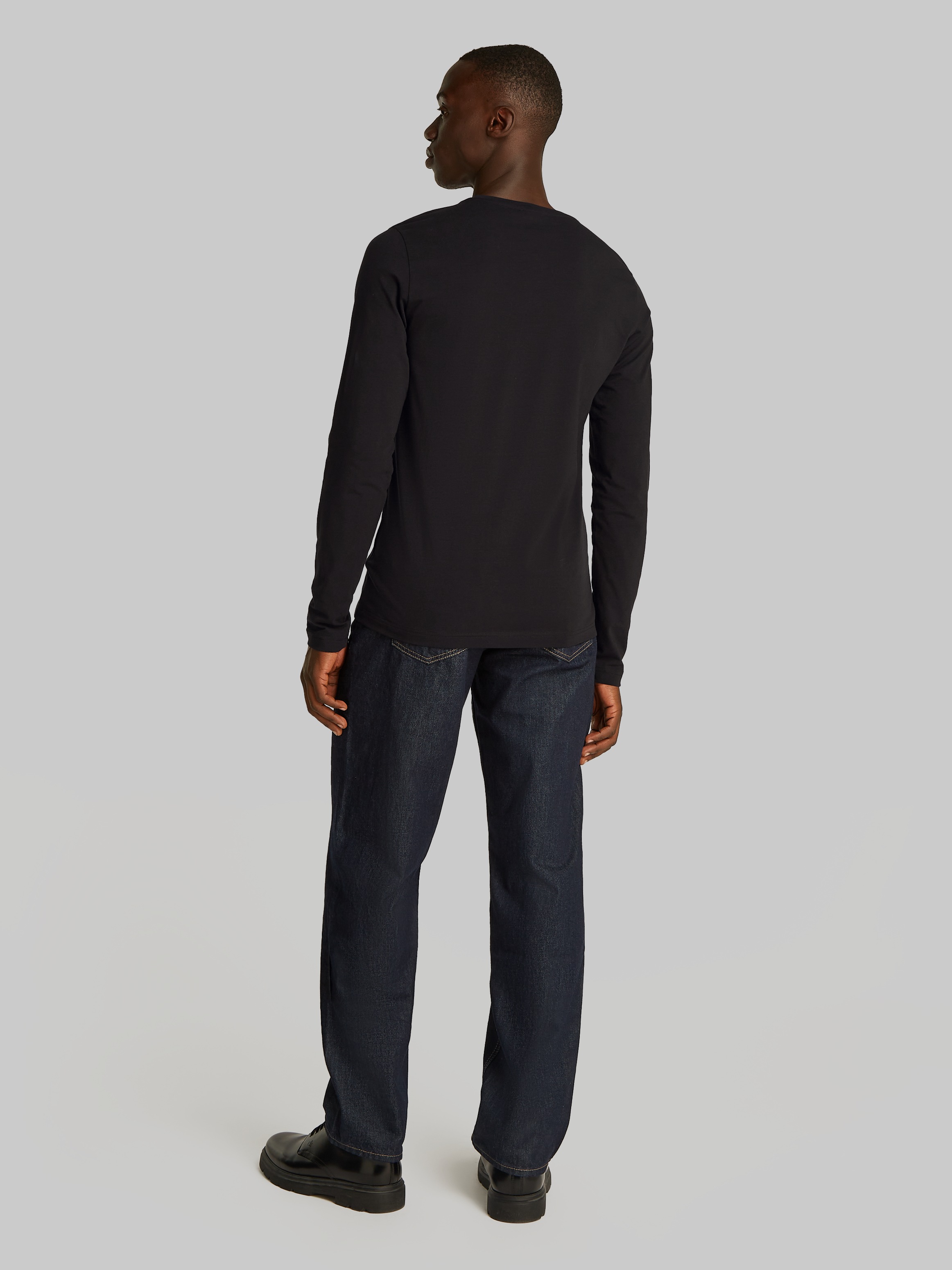 Calvin Klein Langarmshirt »STRETCH SLIM FIT LS T-SHIRT«