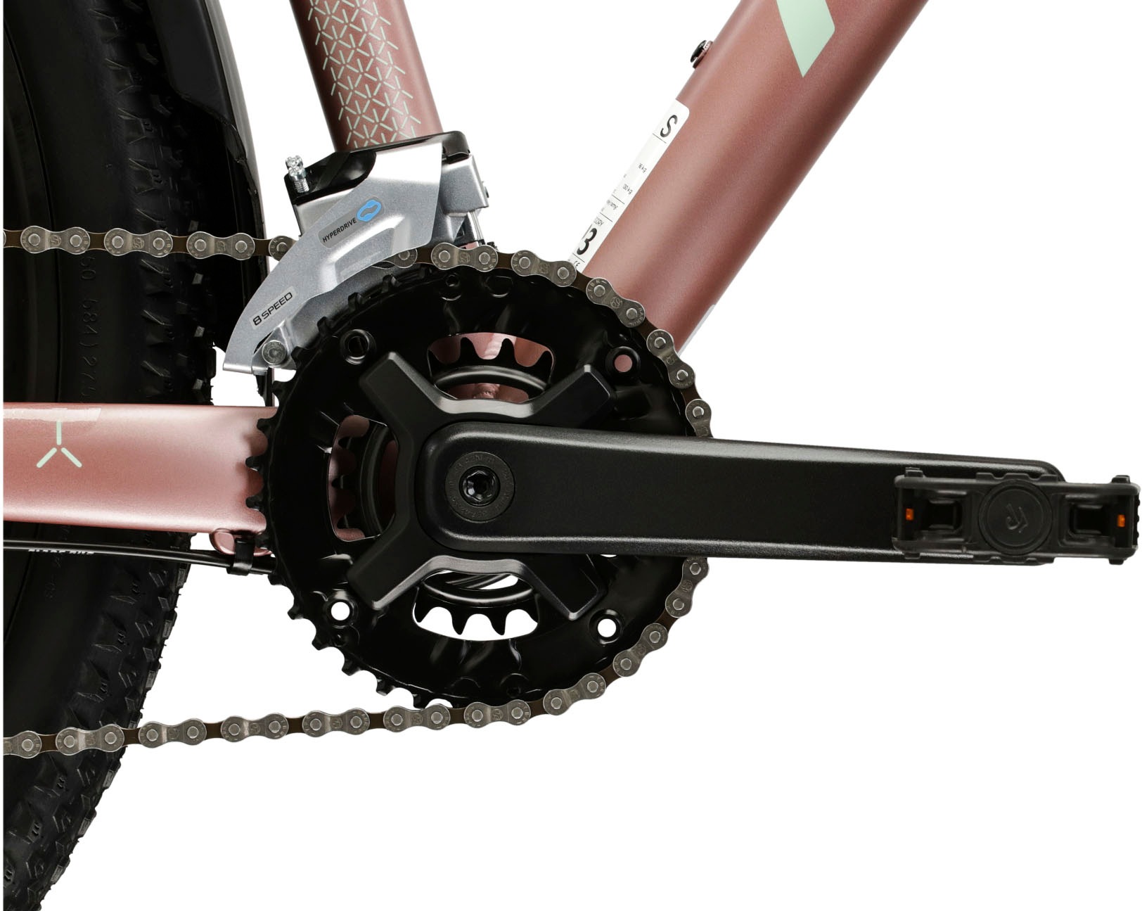 Kross Mountainbike »Damen Hardtail Lea 4.0 EQ« 16 Gang Shimano ACERA M3020 Schaltwerk Kettenschaltung