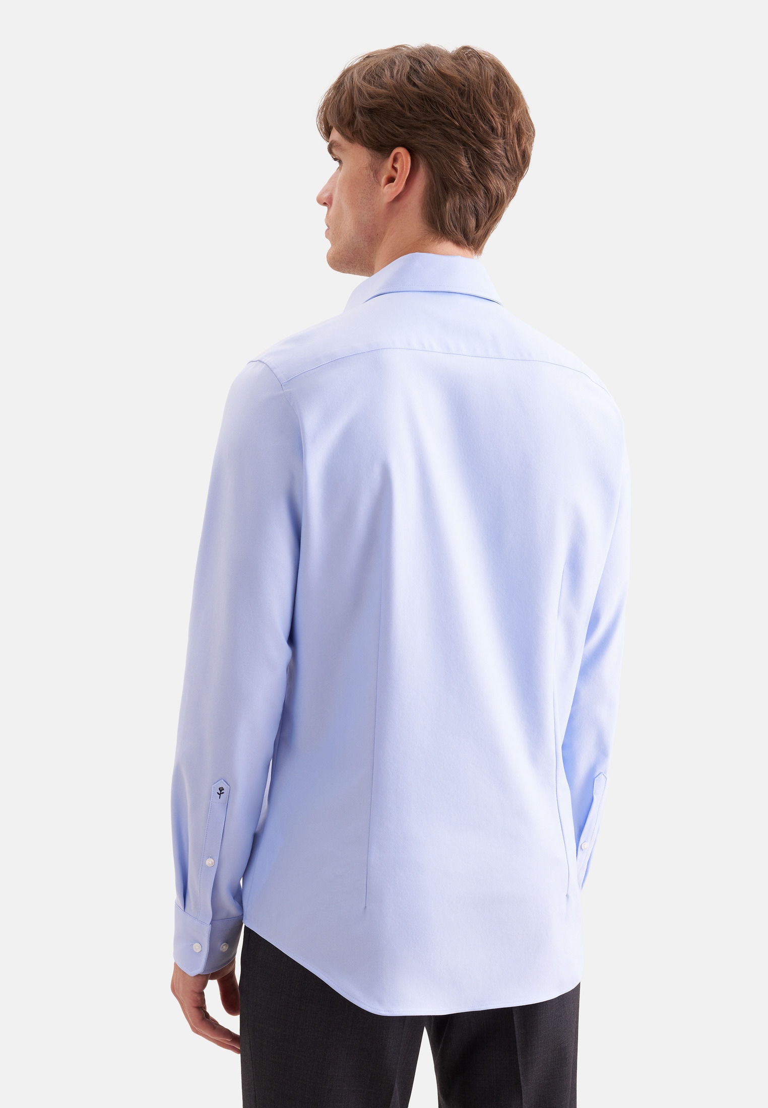 seidensticker Businesshemd »Schwarze Rose« Slim 1/1 Kentkragen Uni