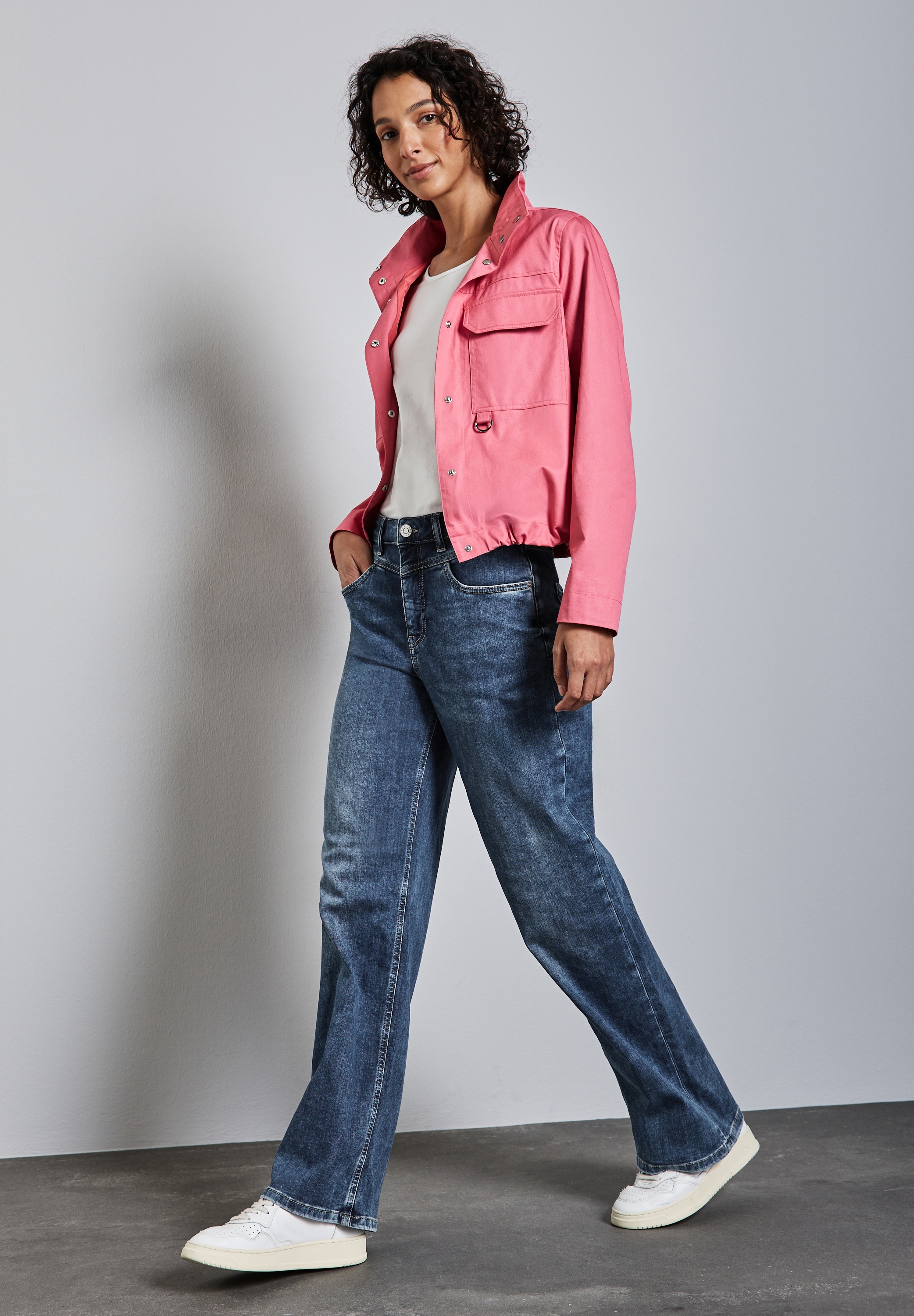 STREET ONE Weite Jeans, im Five-Pocket Style