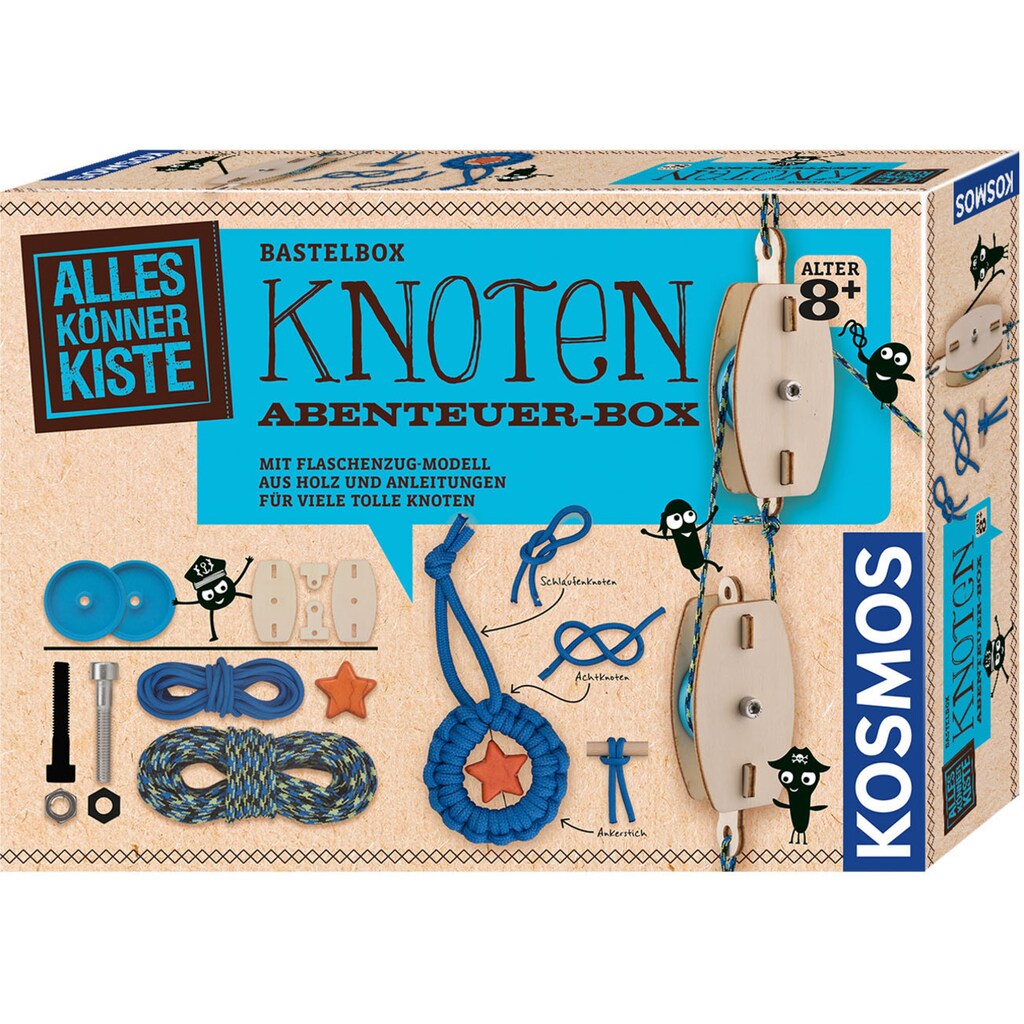 Kosmos Experimentierkasten »Knoten Abenteuer-Box«