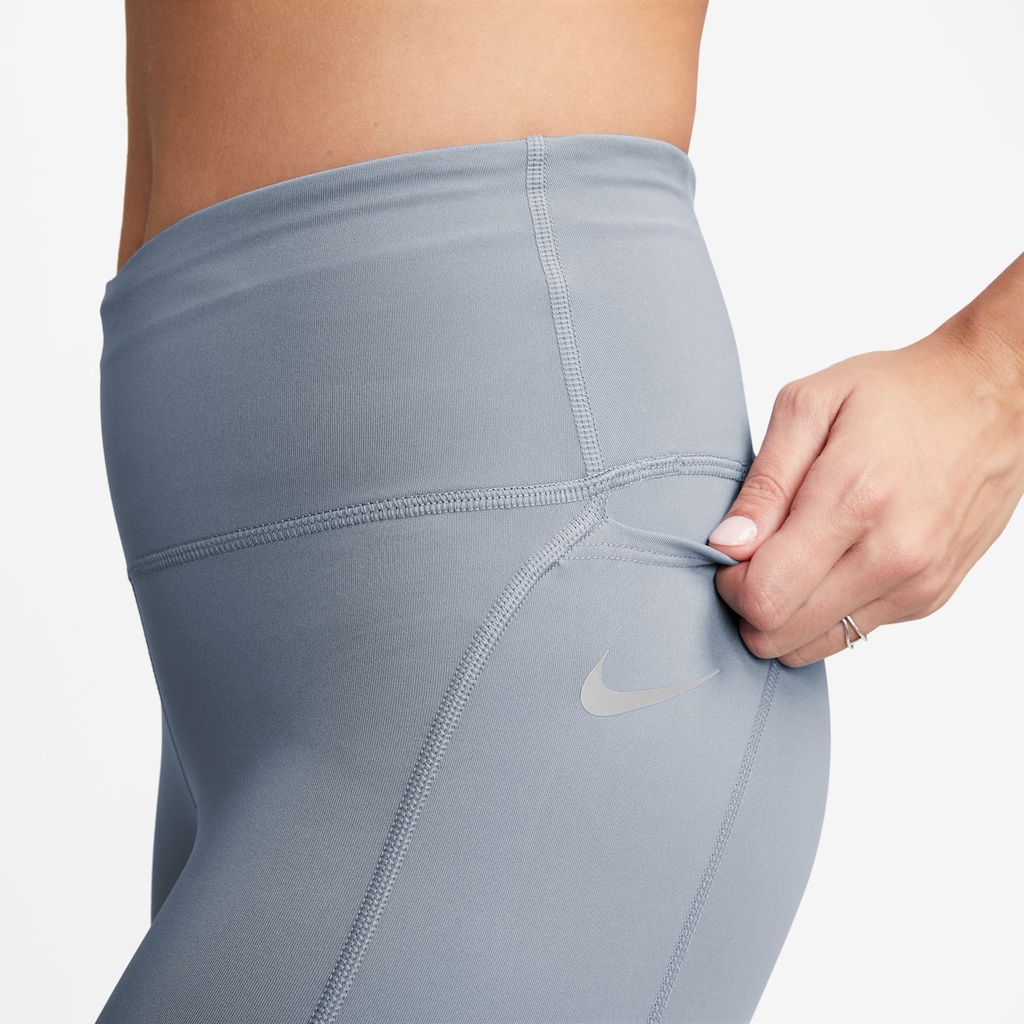 Nike Lauftights »EPIC FAST WOMEN'S MID-RISE POCKET RUNNING LEGGINGS«