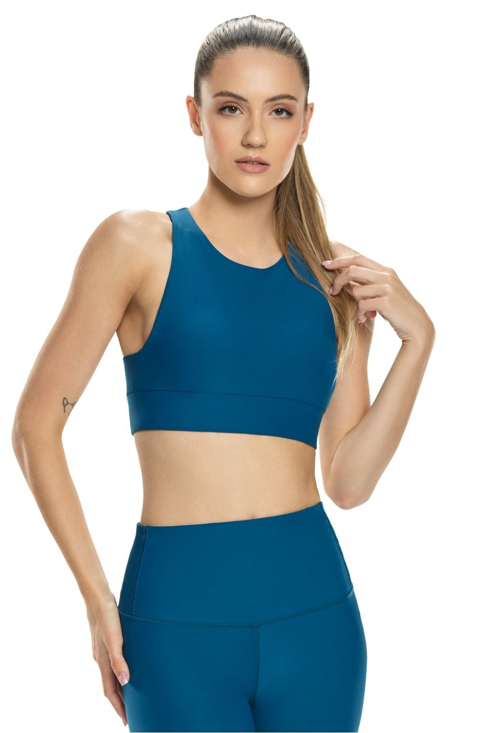 Winshape Sport-Bustier »Functional Comfort Sport-BH SB103C« mit Rücken-Applikation