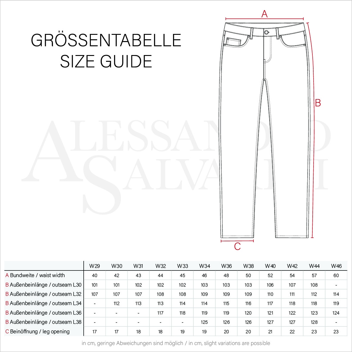 Alessandro Salvarini Comfort-fit-Jeans »A. Salvarini Marco Designer Herren Jeans Hose Basic Stretch Jeanshose Comfort Fit«