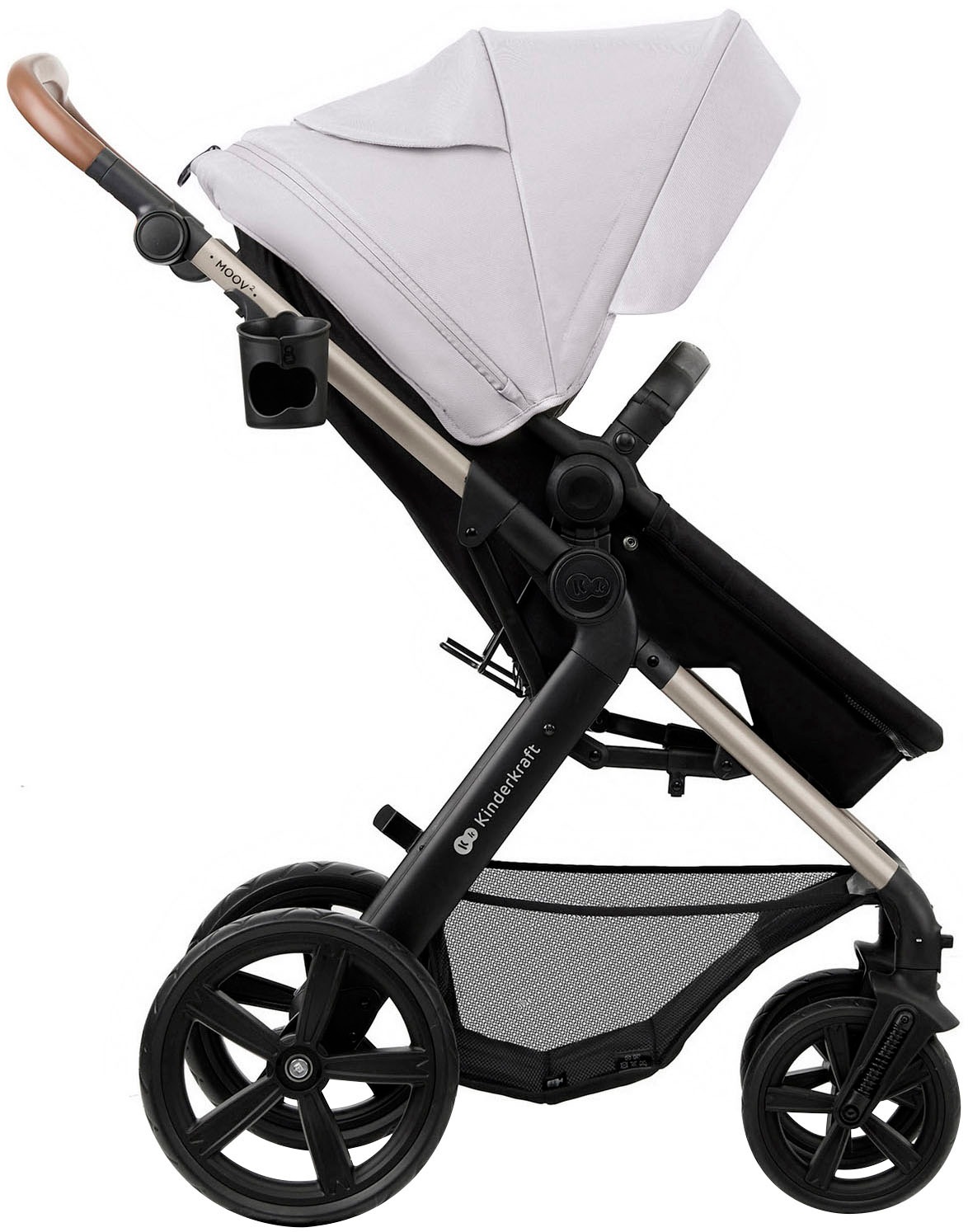 Kinderkraft Kombi-Kinderwagen »MOOV 2 3IN1« 27 kg mit EVA-Rädern