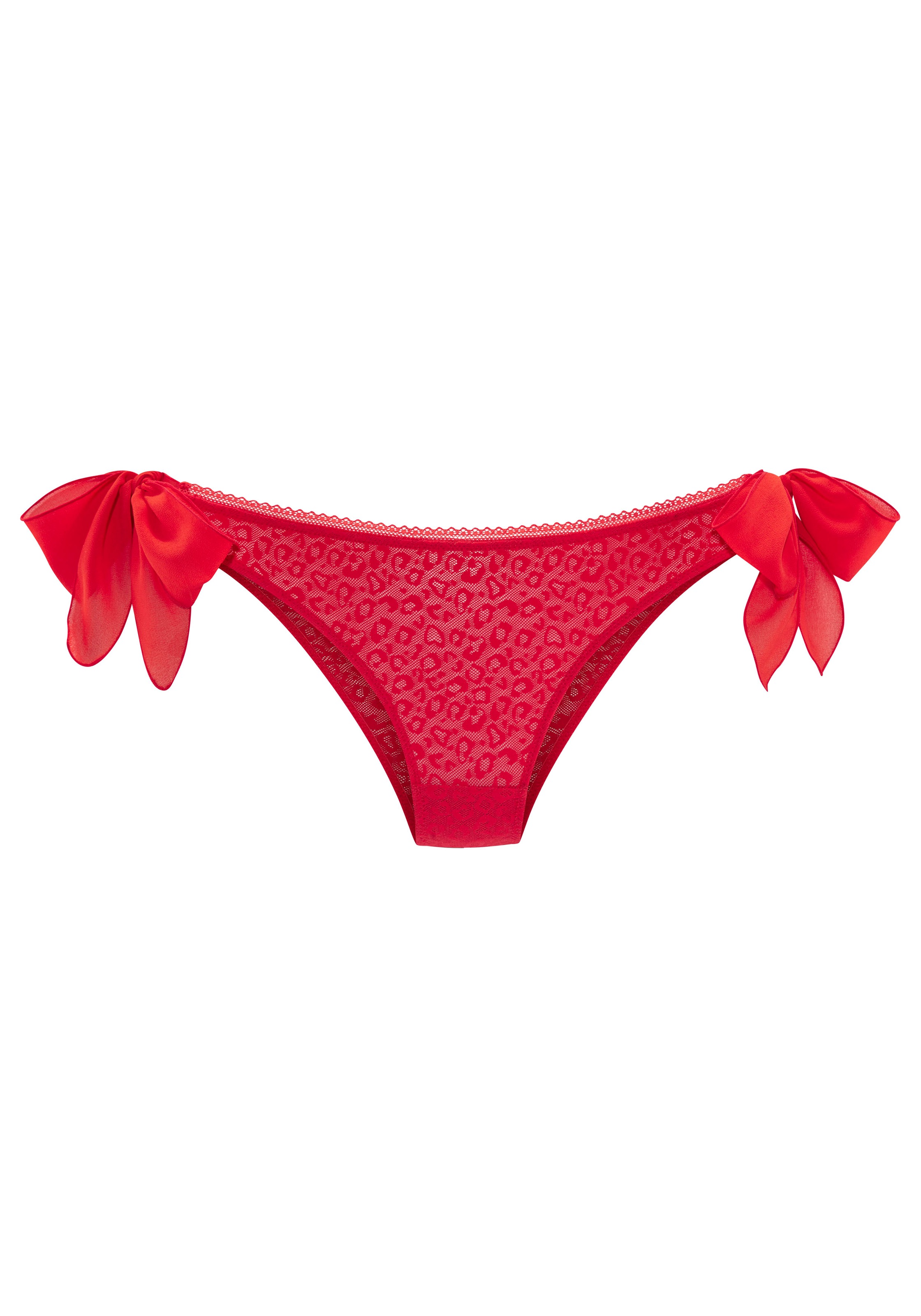 Vivance Slip »Anna«, aus dezent transparentem Soft-Mesh im Leo-Look, sexy Dessous