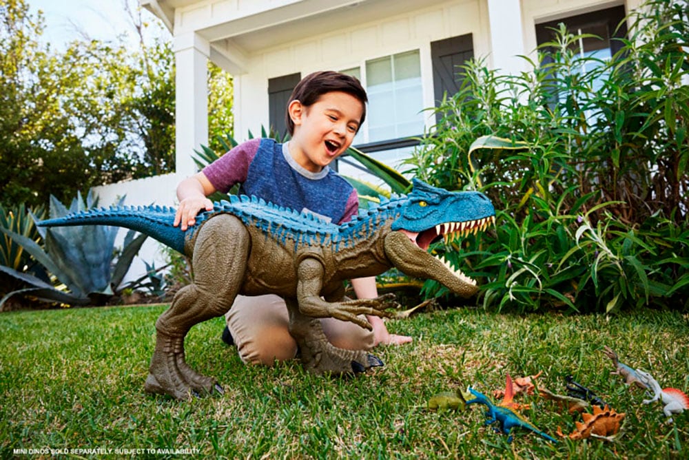 Mattel® Actionfigur »Jurassic World, Riesendino Allosaurus«, Länge ca. 97 cm