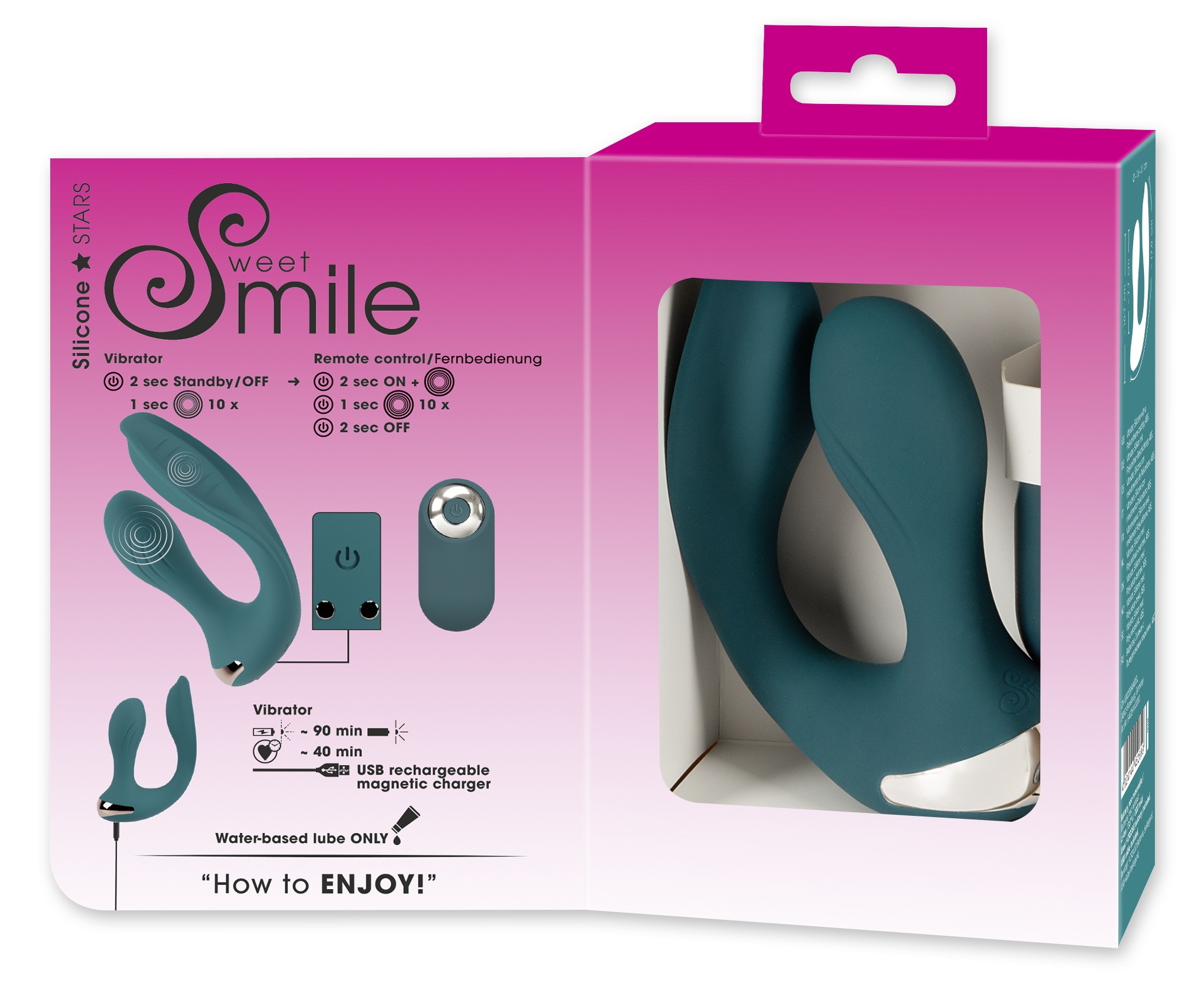 Sweet Smile Vibrator »Vibrator RC Hands-free Vibrator«