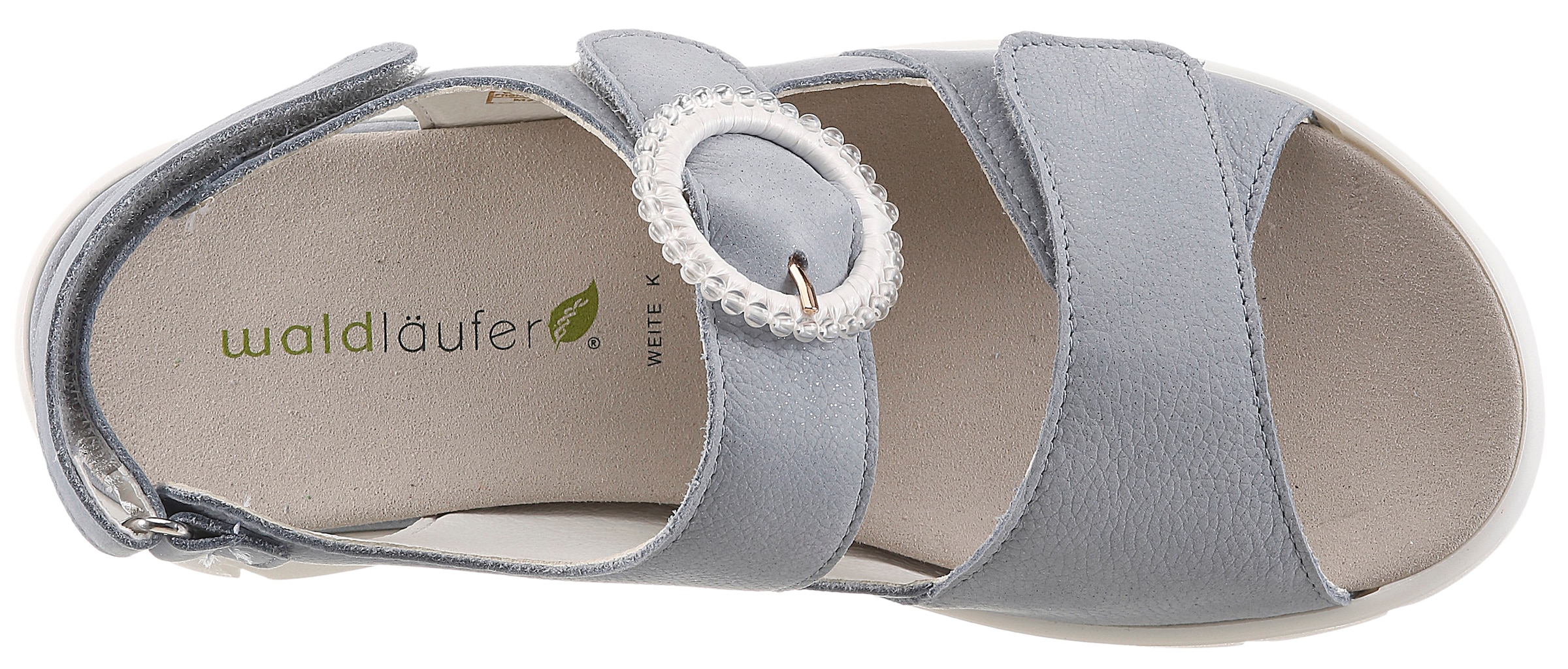 Waldläufer Sandale »K-ADEA«  Sommerschuh, Keilsandalette mit Klettverschlüssen, K-Weite