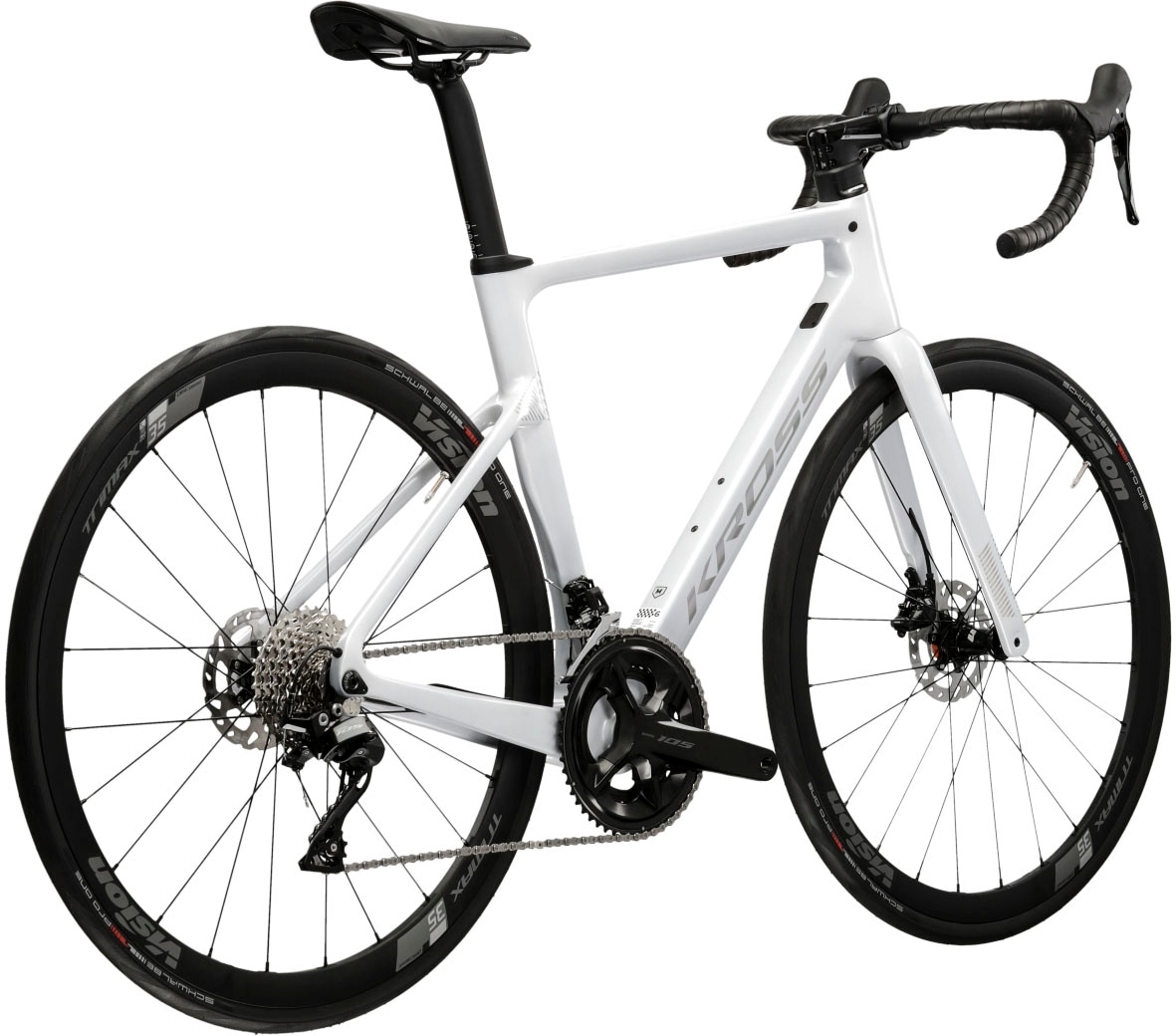 Kross Rennrad »Vento 8.0«, 24 Gang, Shimano, 105 R7000 Schaltwerk, Kettenschaltung